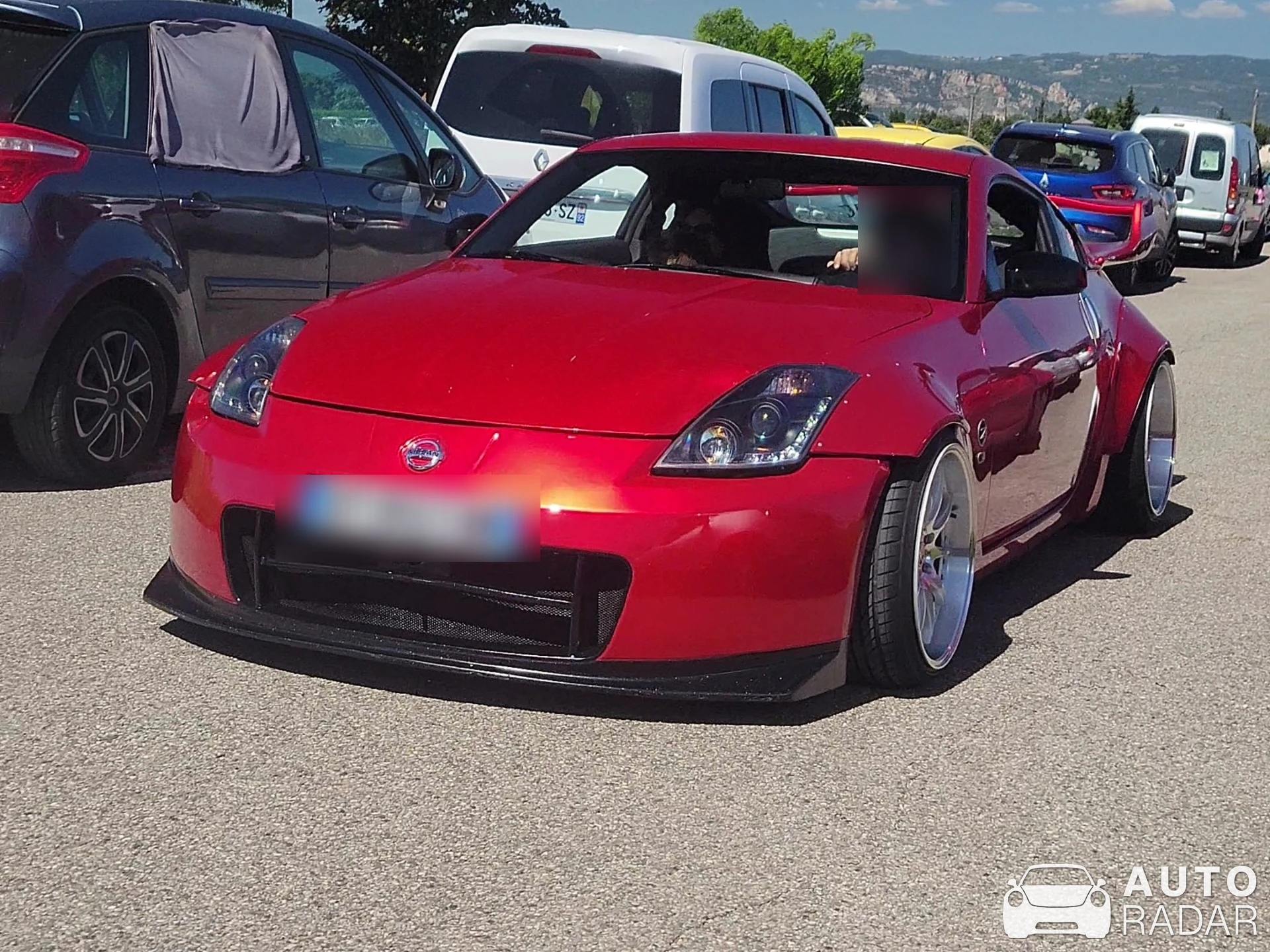 Nissan 350Z Rocket Bunny spotted in Valence