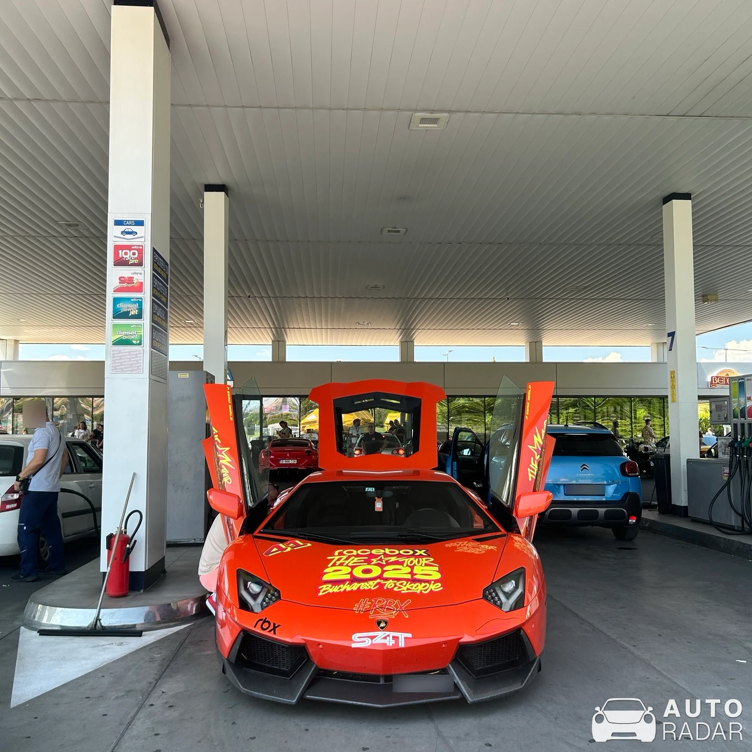 Lamborghini Aventador LP700-4 spotted in Bogorodica