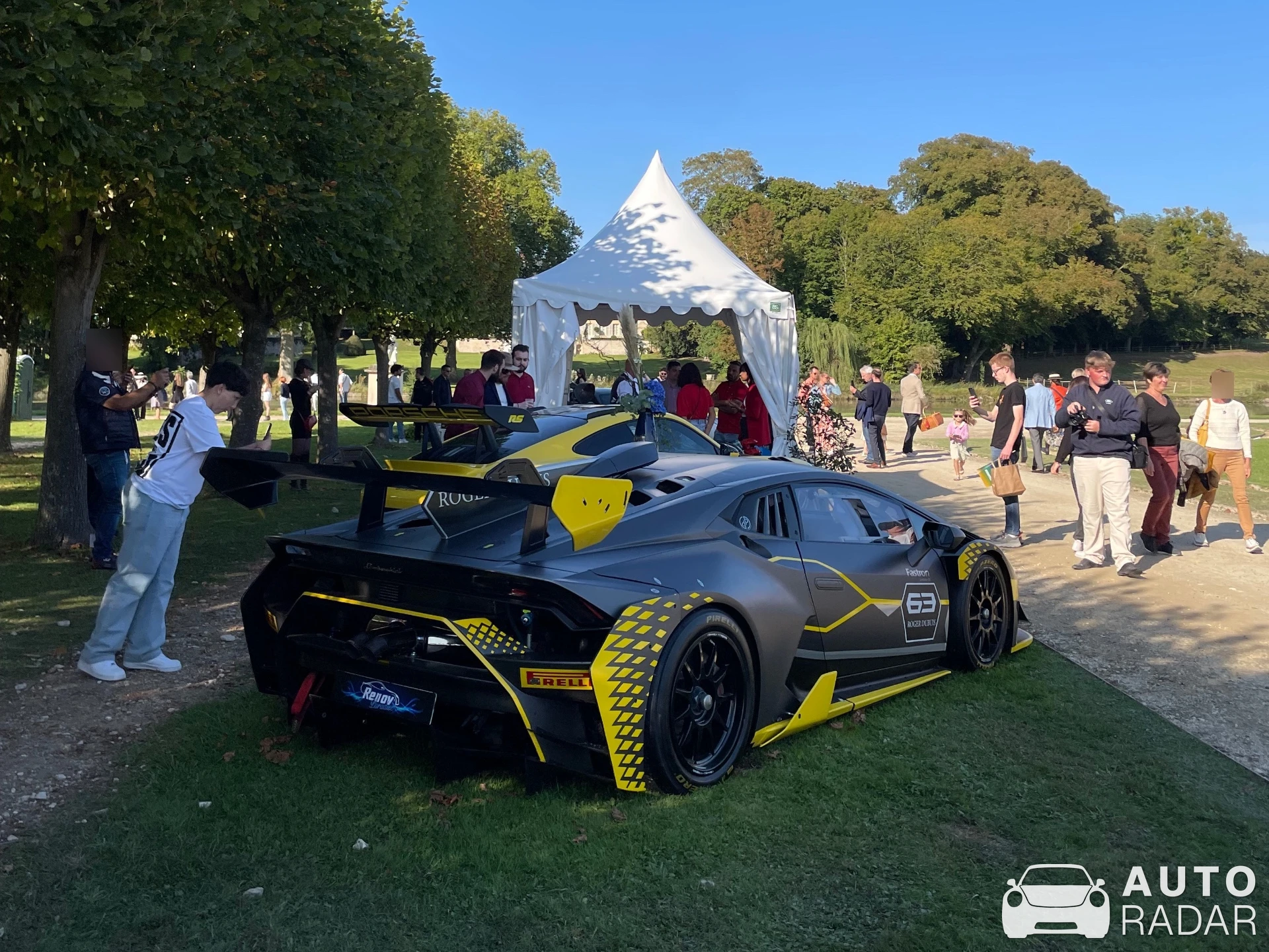 Lamborghini Huracán LP620-2 Super Trofeo EVO spotted in Chantilly, France