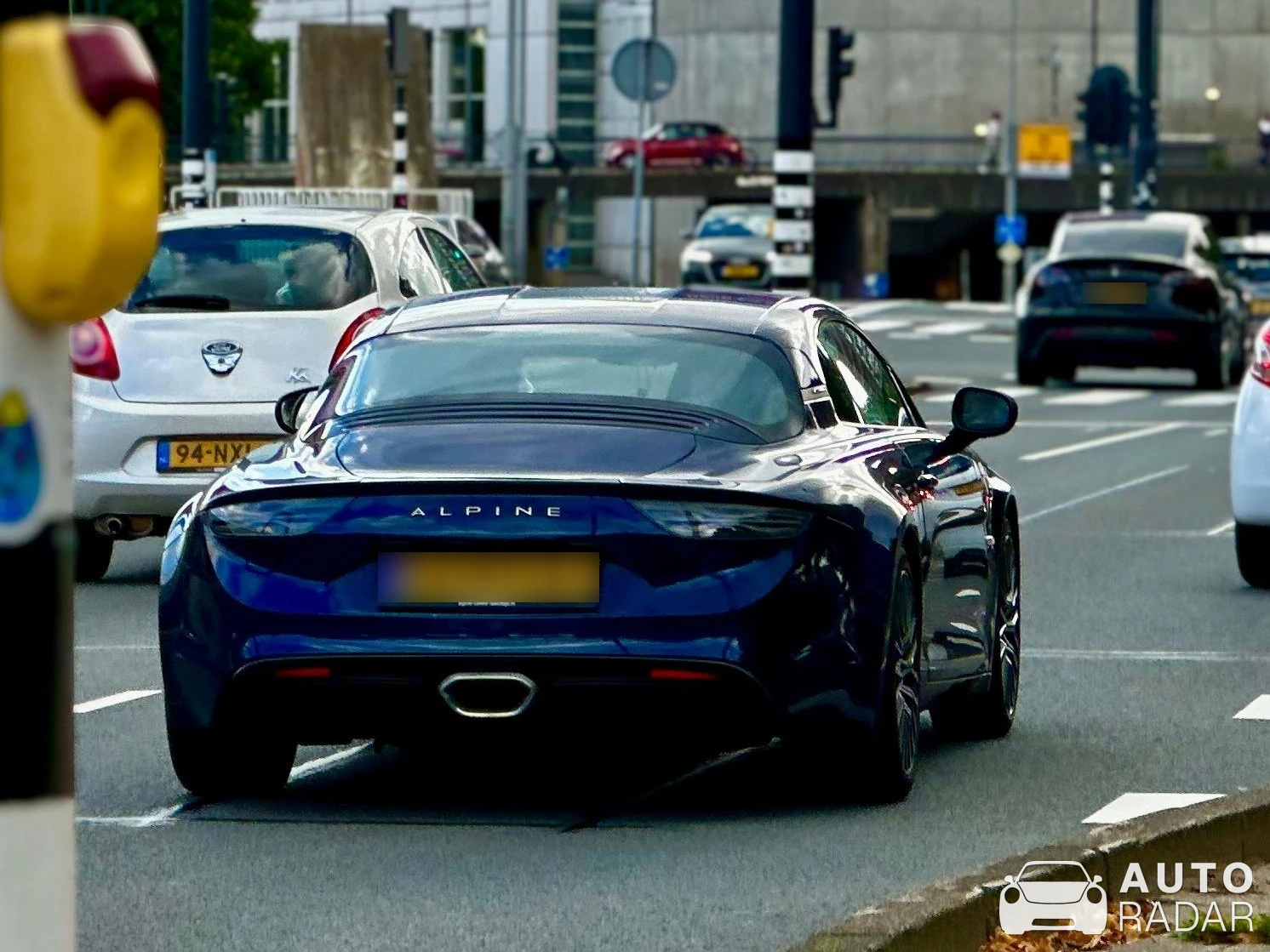Alpine A110 Légende GT 2021 spotted in Rotterdam