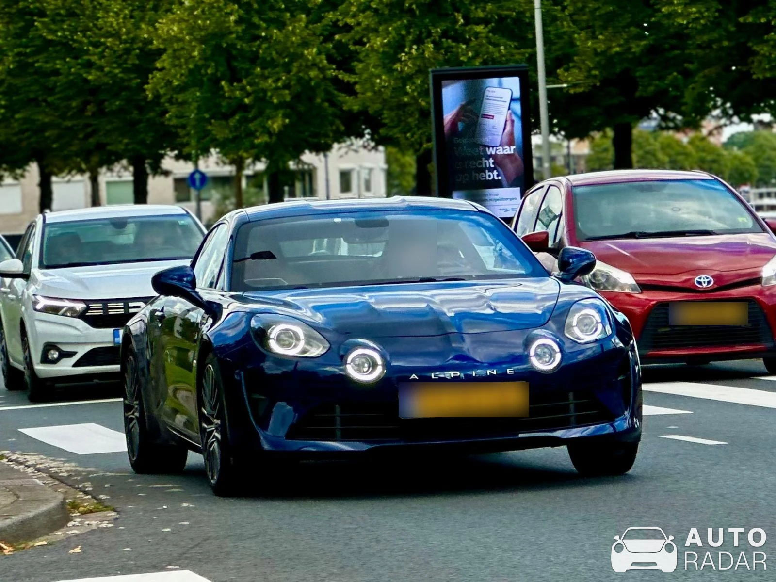 Alpine A110 Légende GT 2021 spotted in Rotterdam, Netherlands