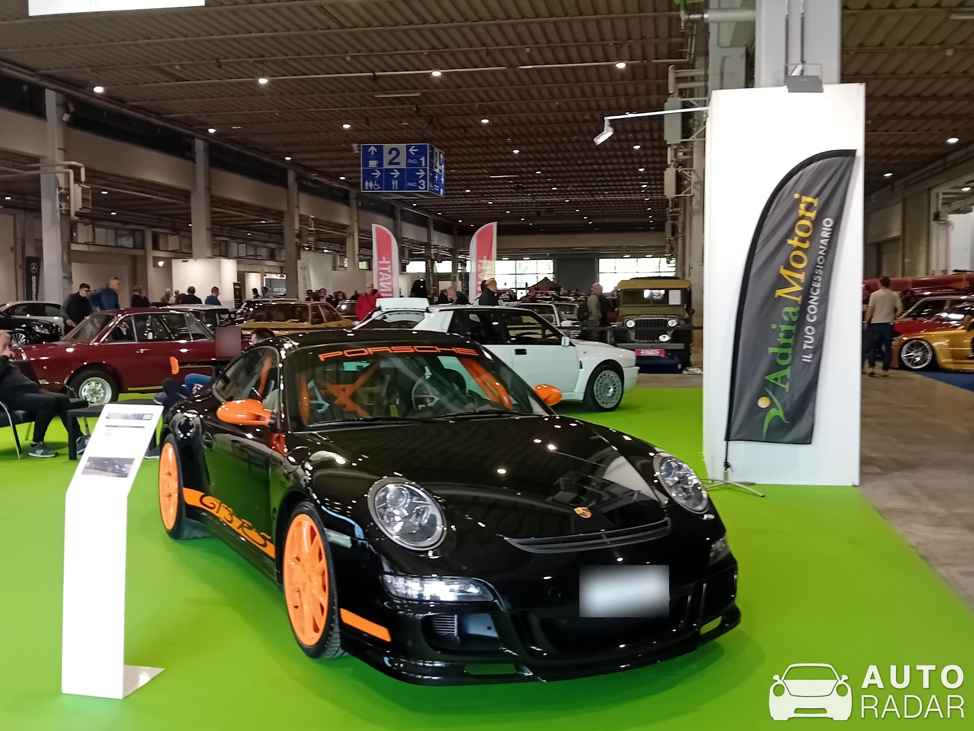 Porsche 997 GT3 RS spotted in Pordenone