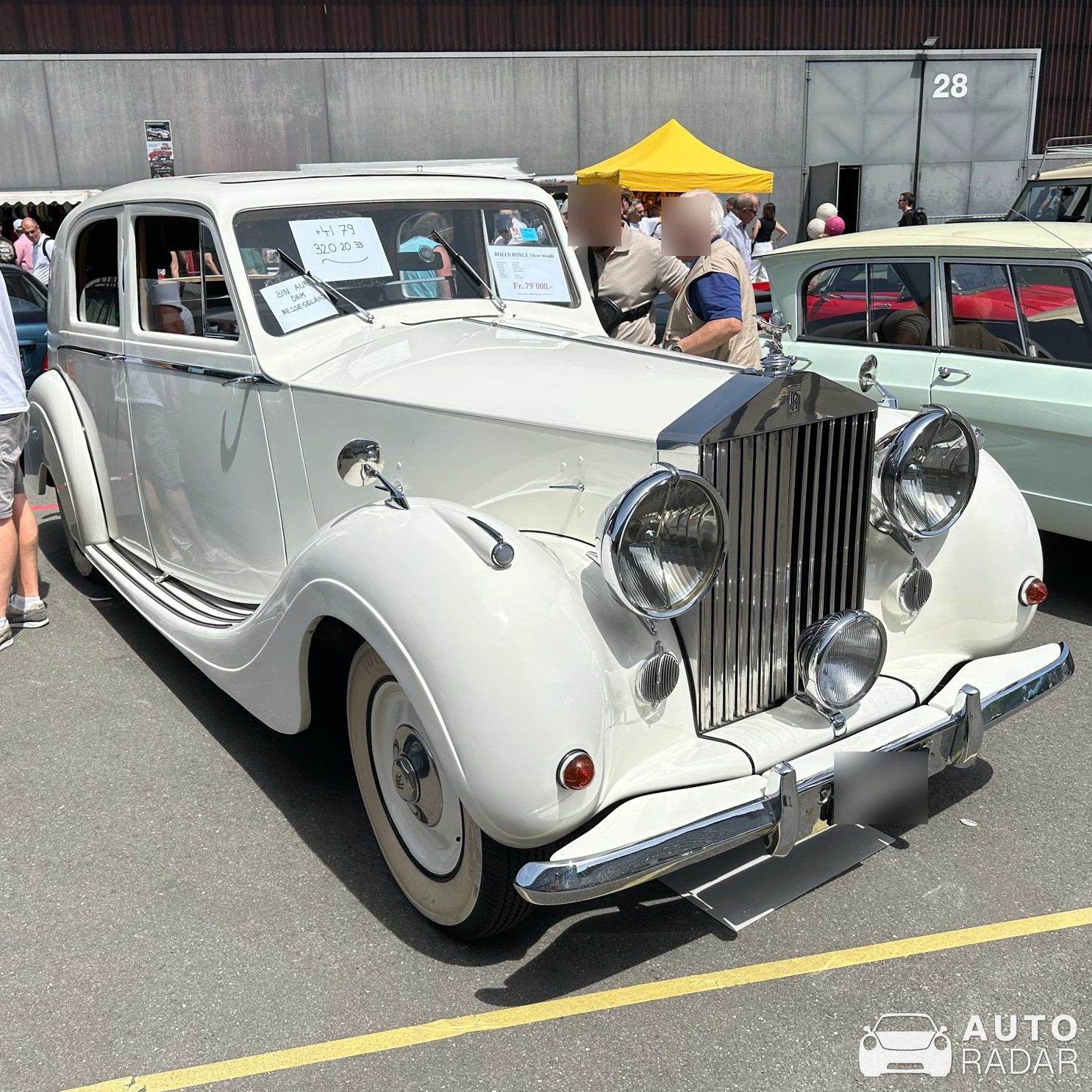 Rolls-Royce Silver Wraith spotted in Luzern