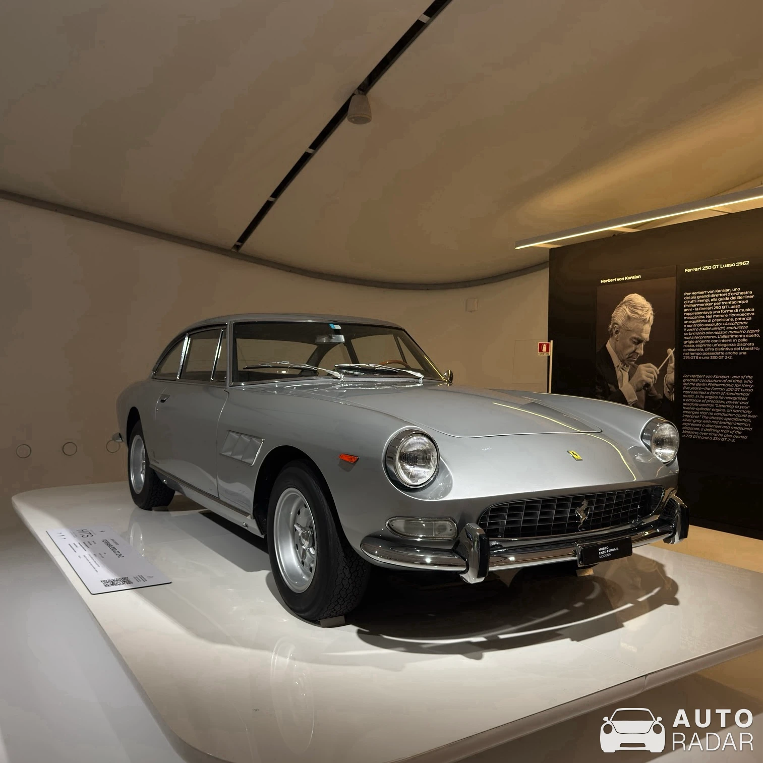Ferrari 330 GT 2+2 Series I spotted in Modena