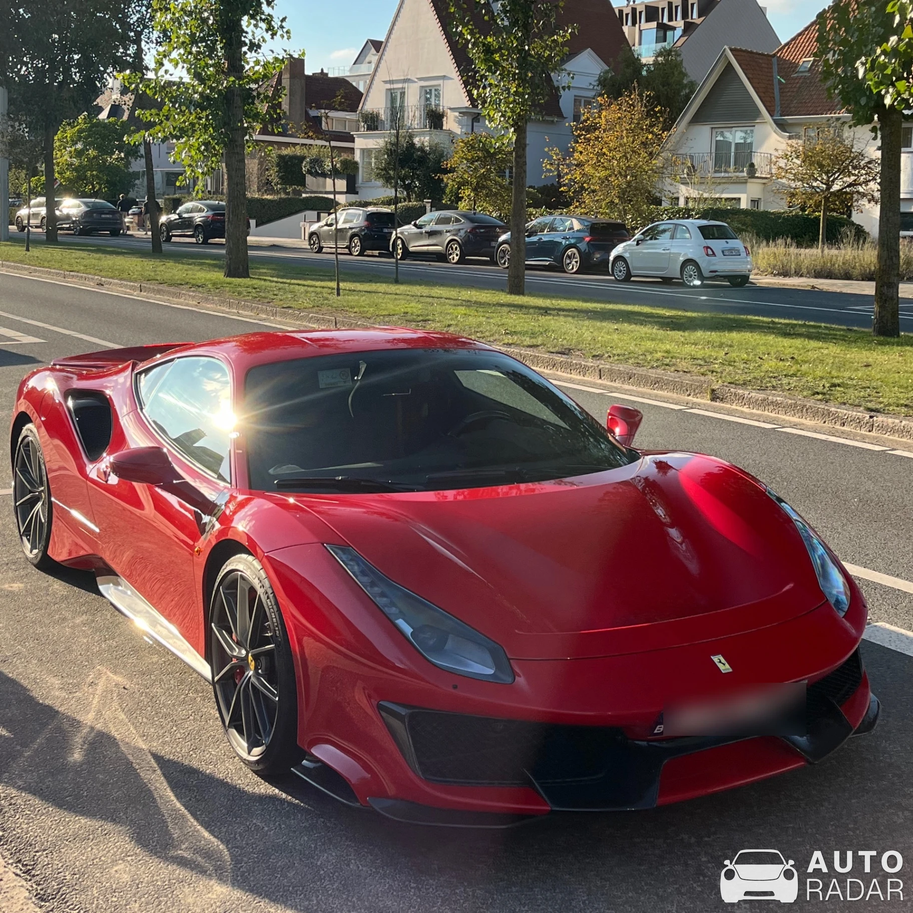 Ferrari 488 Pista spotted in Knokke-Heist, Belgium
