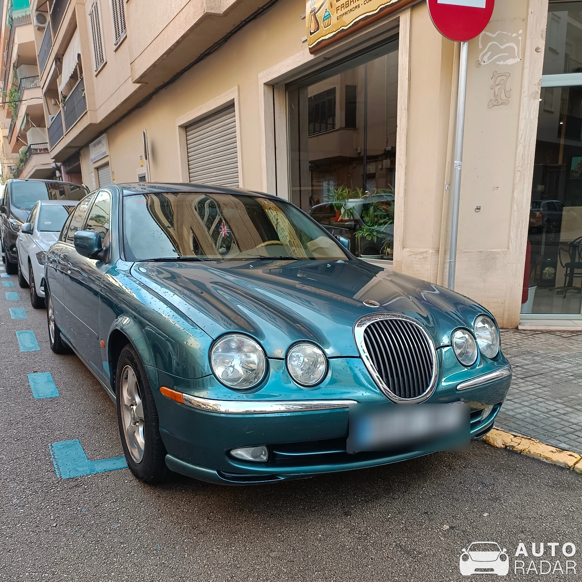 Jaguar S-Type spotted in Palma, Spain