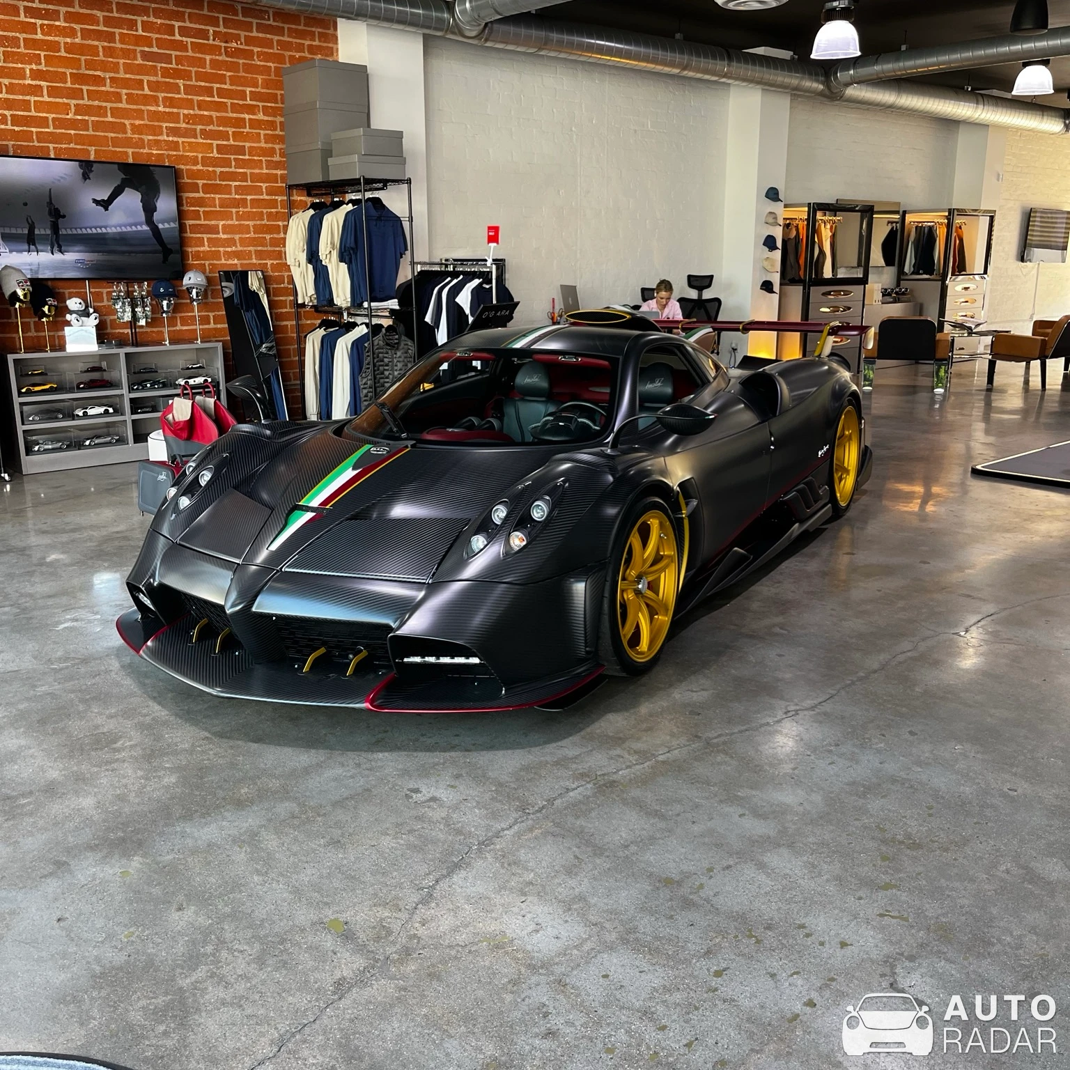 Pagani Huayra Imola spotted in Beverly Hills