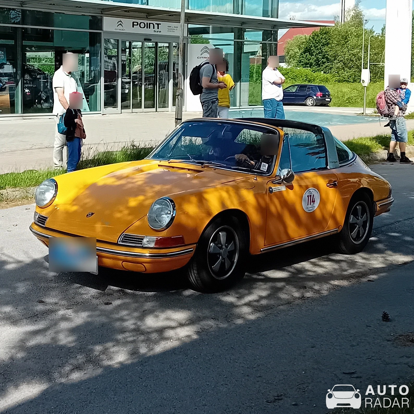 Porsche 912 Targa spotted in Žilina