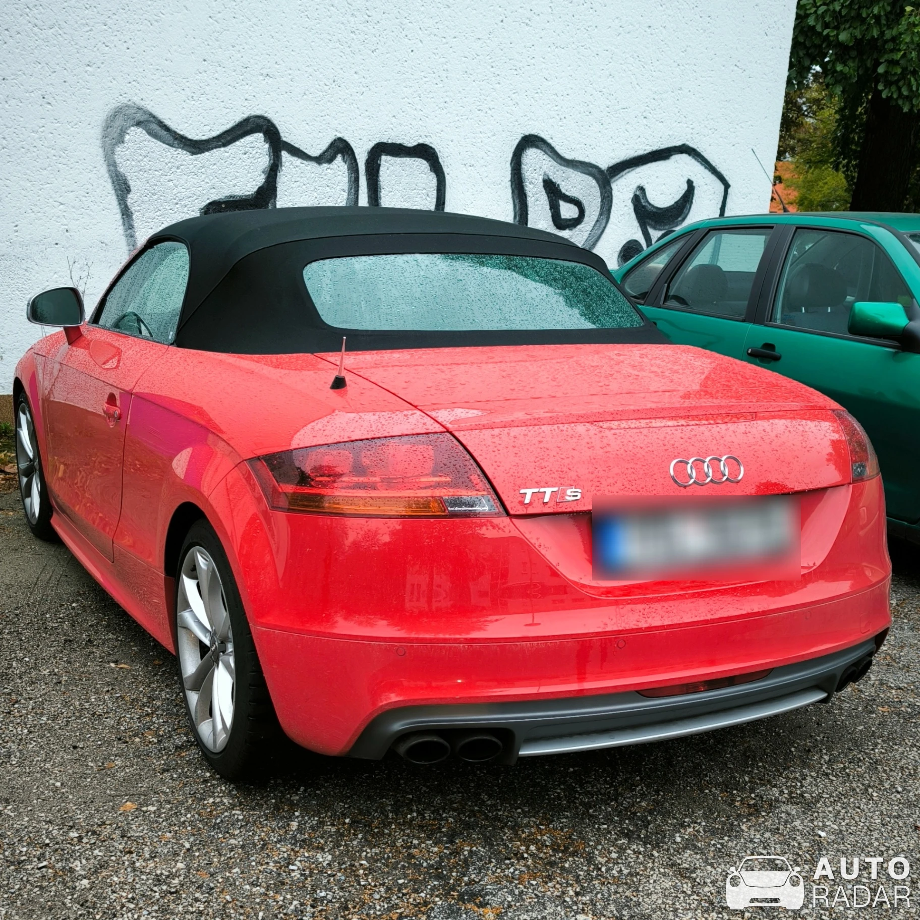 Audi TT-S 8J spotted in Karviná, Czechia