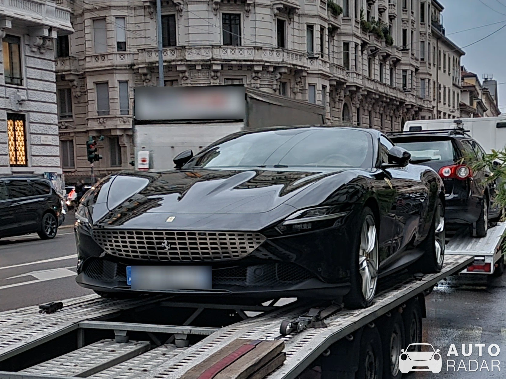 Ferrari Roma spotted in Milano, Italia