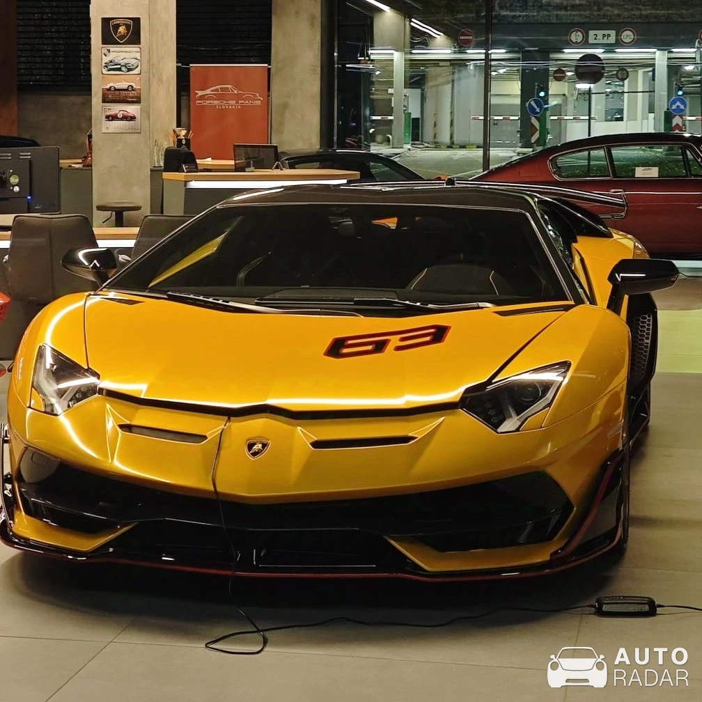 Lamborghini Aventador LP770-4 SVJ 63 Edition spotted in Bratislava, Slovakia