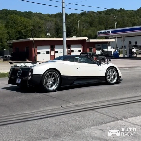 Pagani Zonda F Roadster Clubsport spotted in Brentwood, United States
