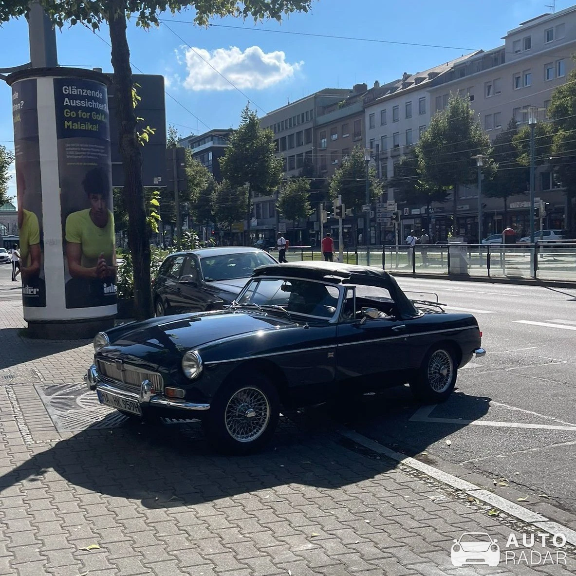 MG MGB spotted in Mannheim, Germany
