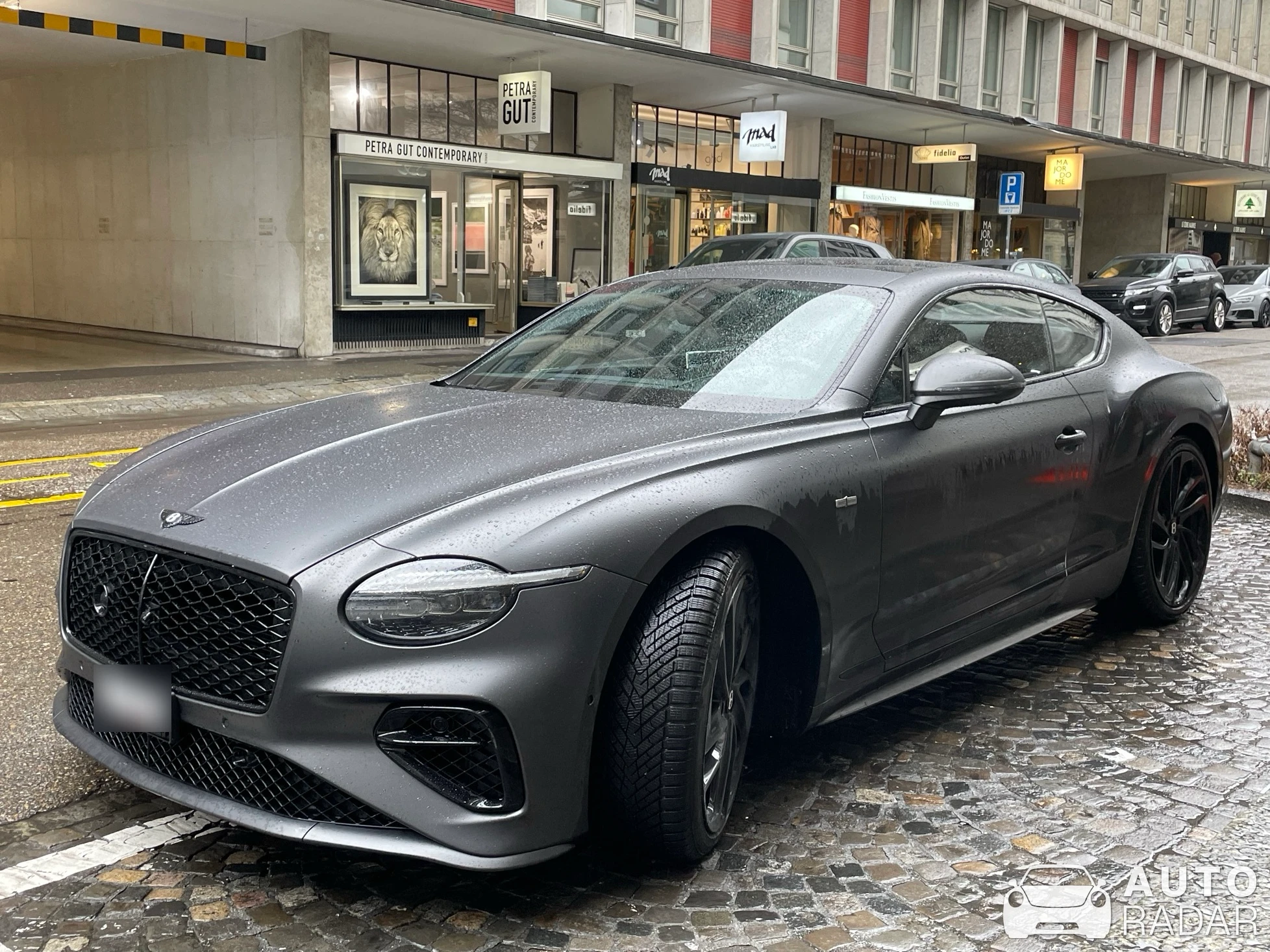 Bentley Continental GT Speed First Edition spotted in Zürich