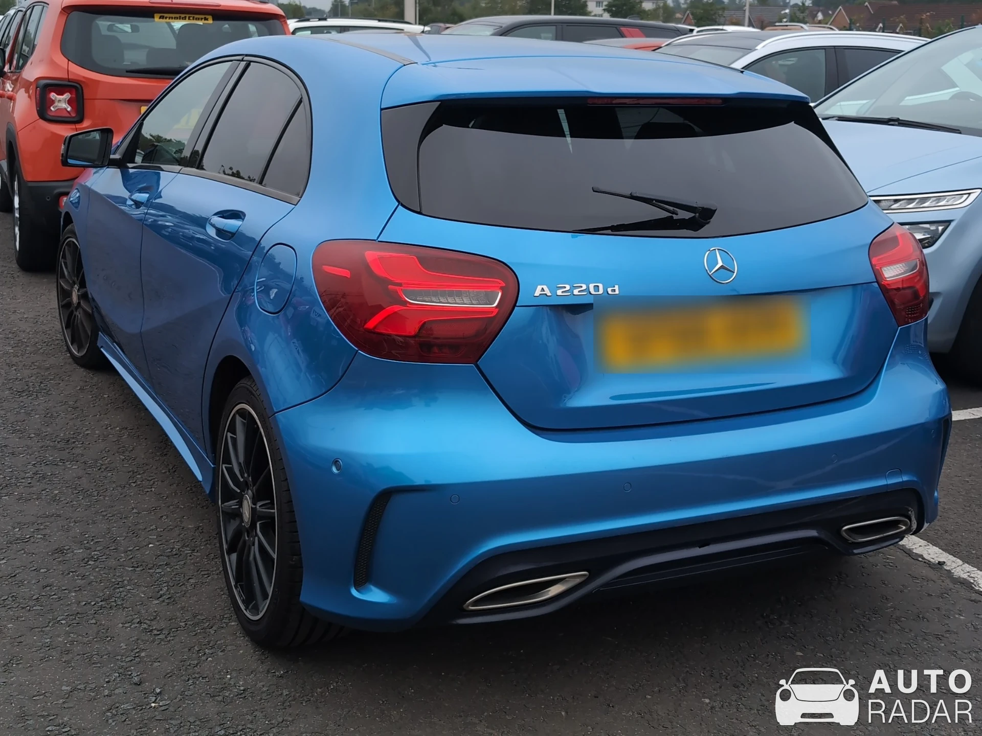 Mercedes-Benz A-Klasse W176 spotted