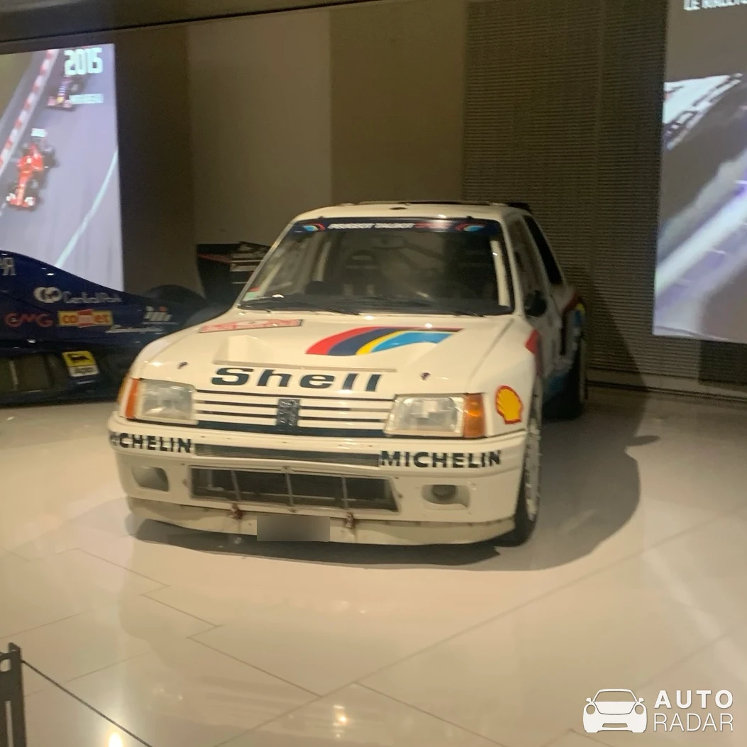 Peugeot 205 T16 Group B spotted in Monaco