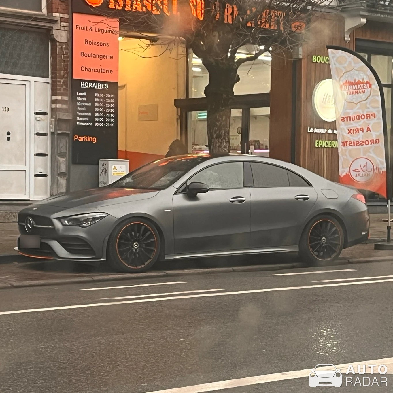 Mercedes-AMG CLA 45 S Shooting Brake Edition 1 X118 spotted in Brussel