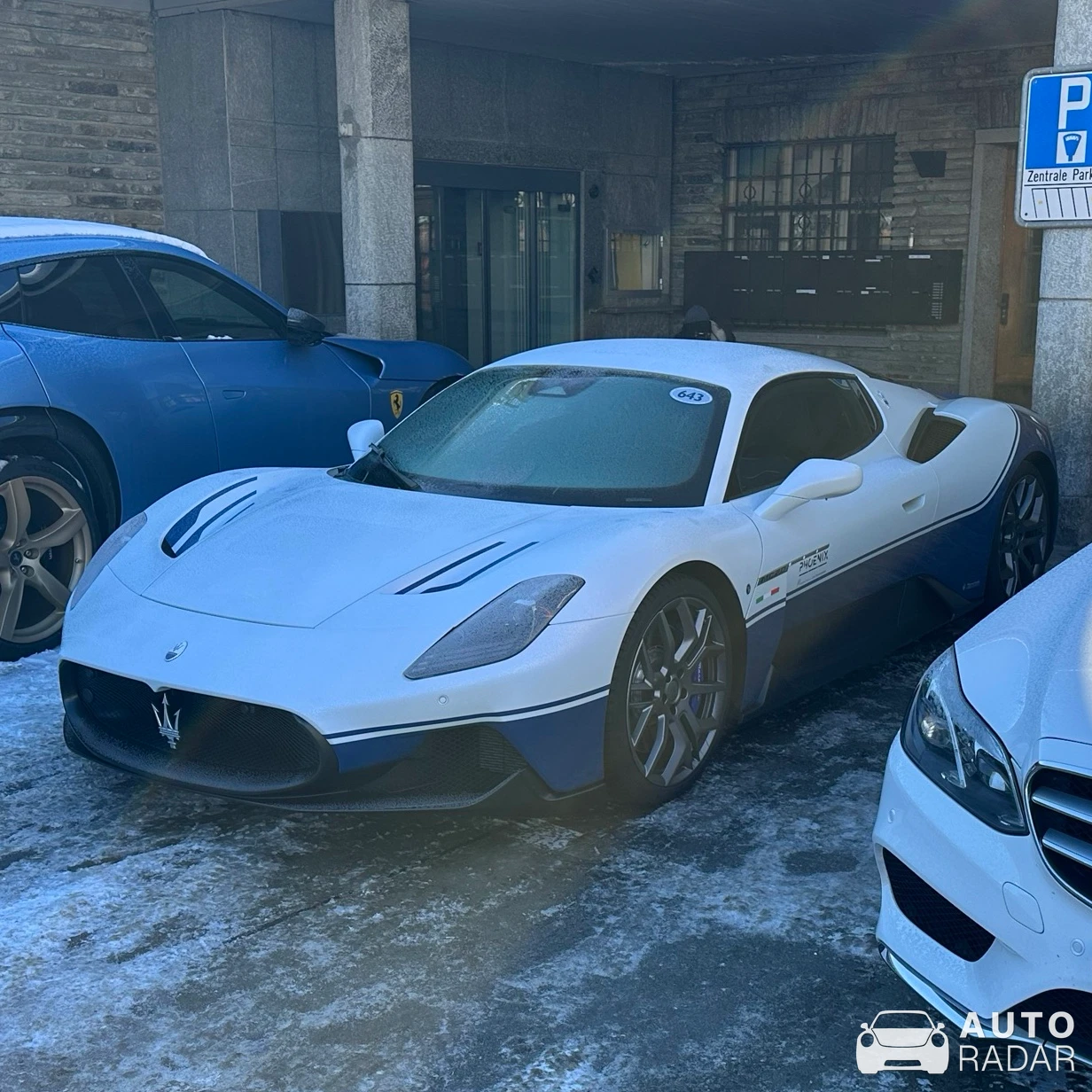 Maserati MC20 Icona spotted in Sankt Moritz