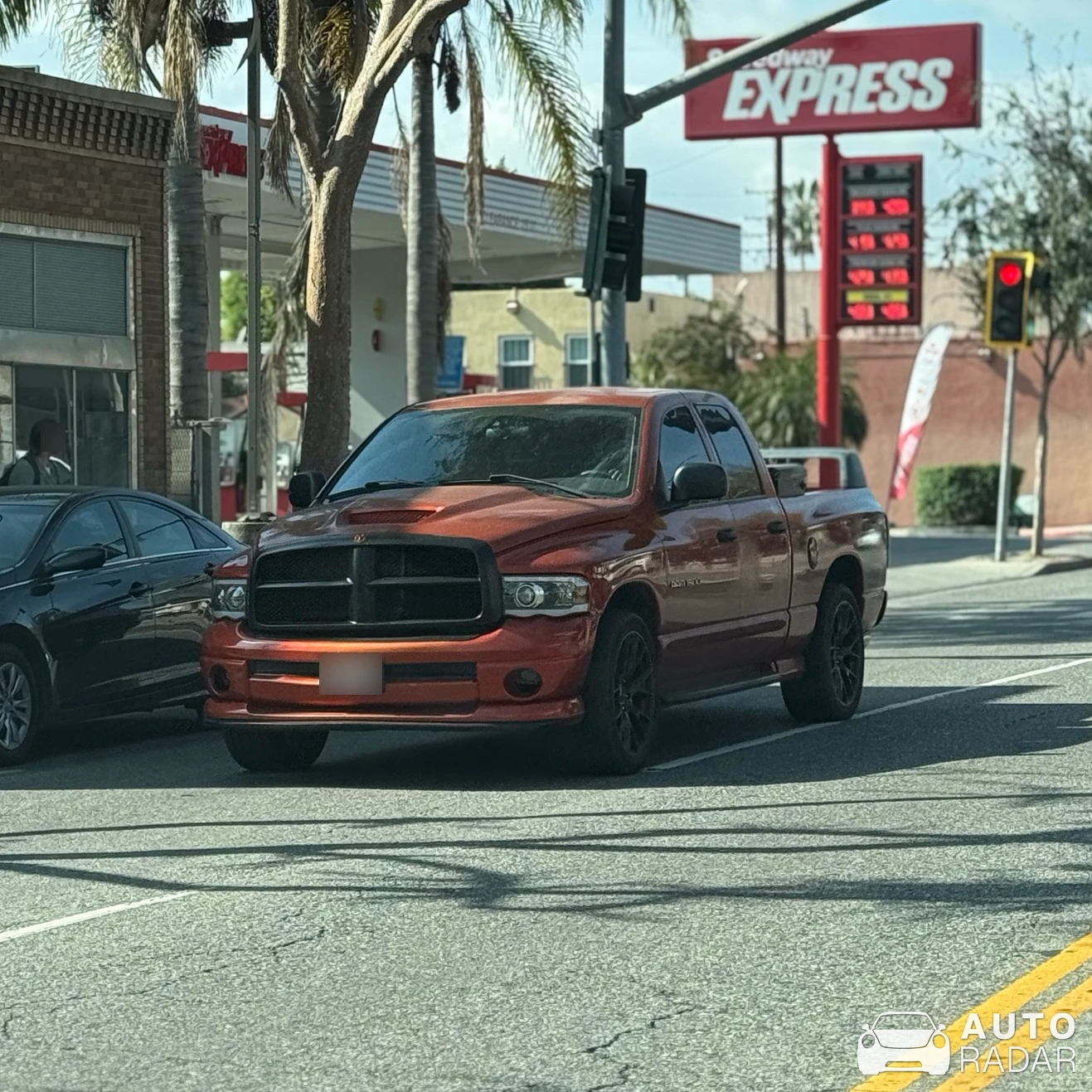 Dodge RAM Daytona spotted in West Hollywood
