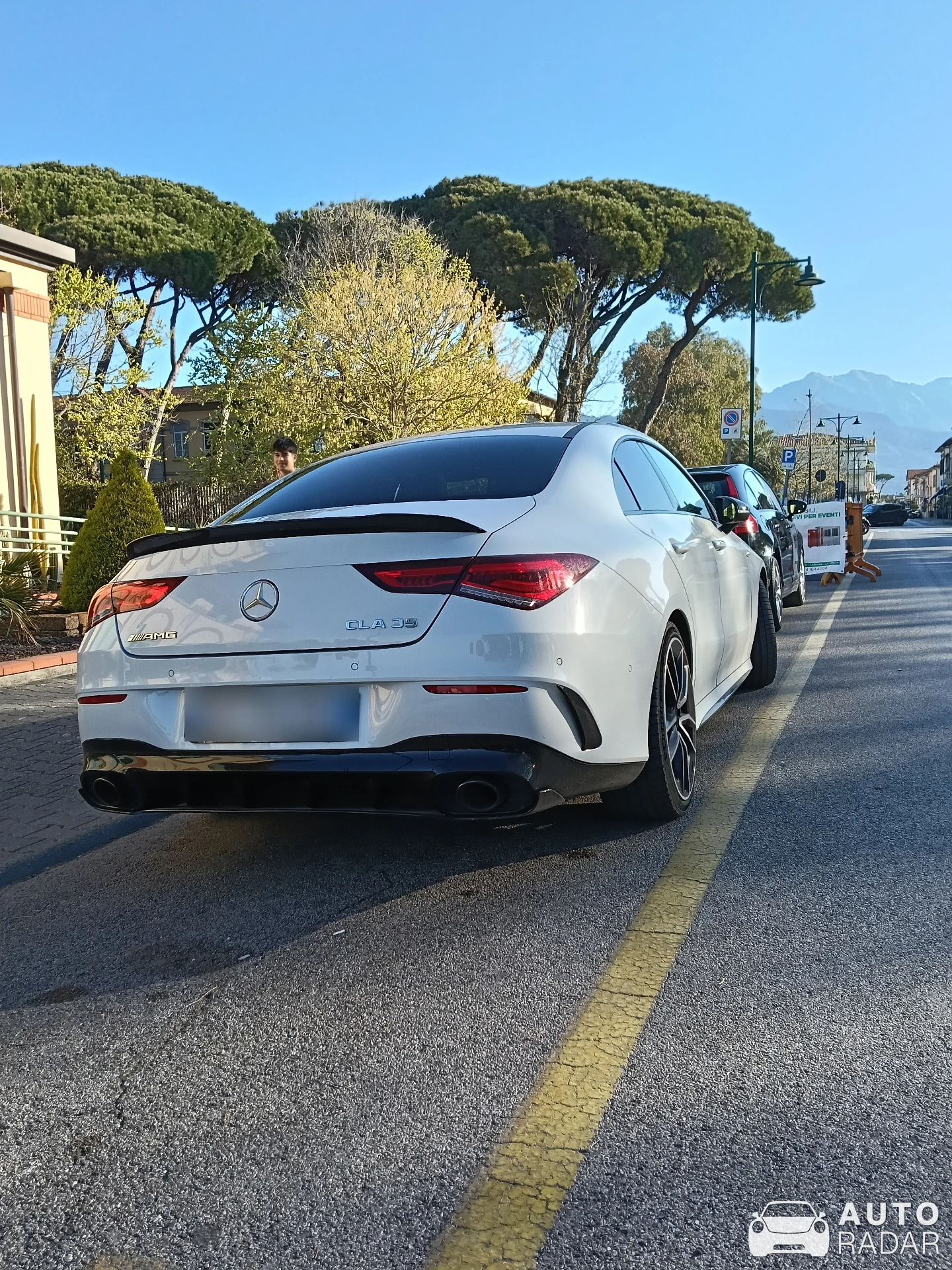 Mercedes-AMG CLA 35 C118 spotted in Forte dei Marmi