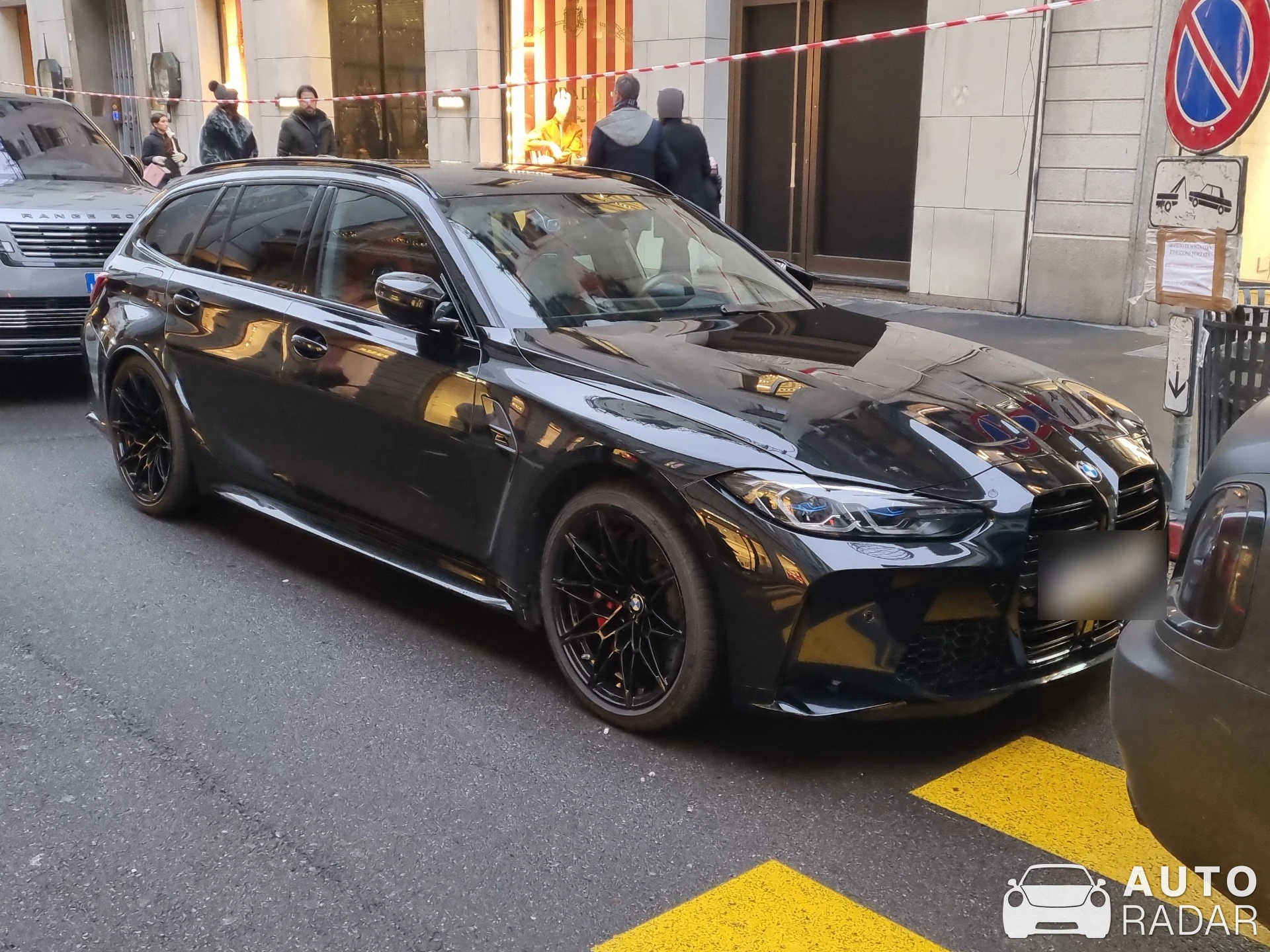 BMW M3 G81 Touring Competition spotted in Milano, Italia
