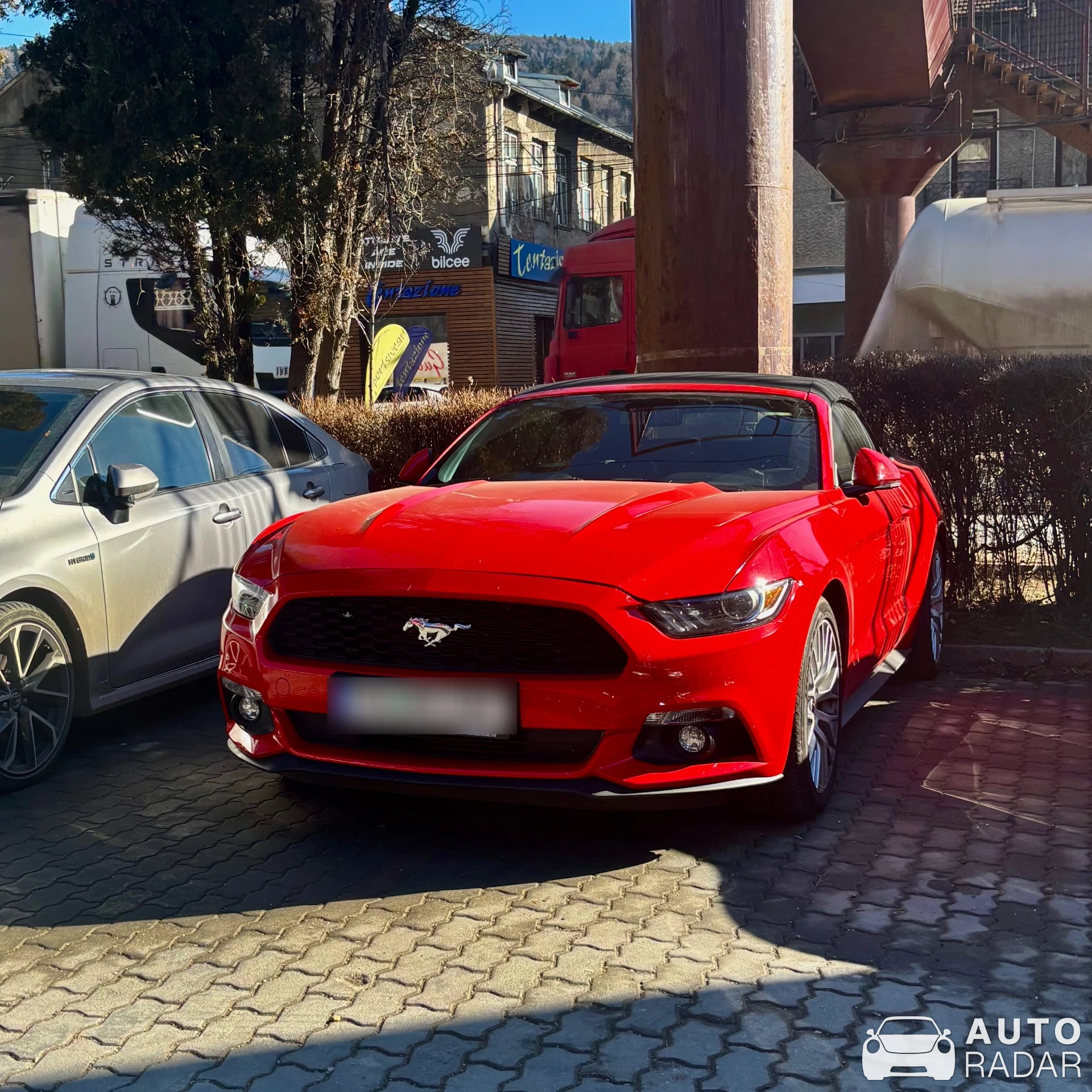 Ford Mustang 2.3 Ecoboost Convertible spotted in Azuga, Romania
