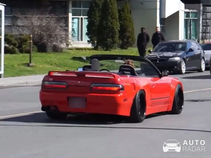 Nissan 240SX Convertible spotted in Montréal