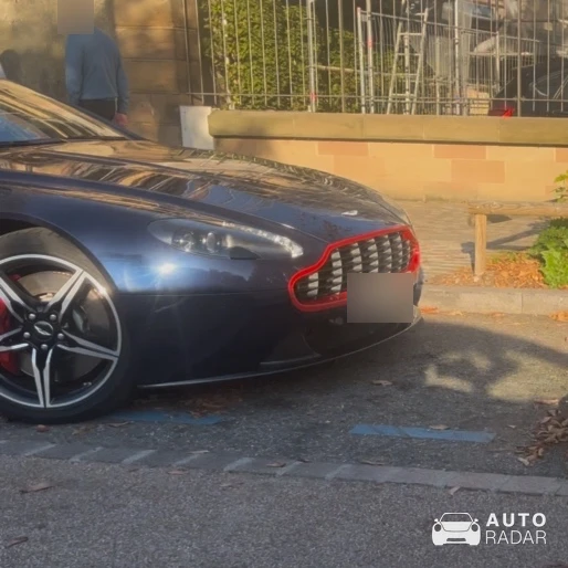 Aston Martin V8 Vantage Volante Zagato spotted in Colmar