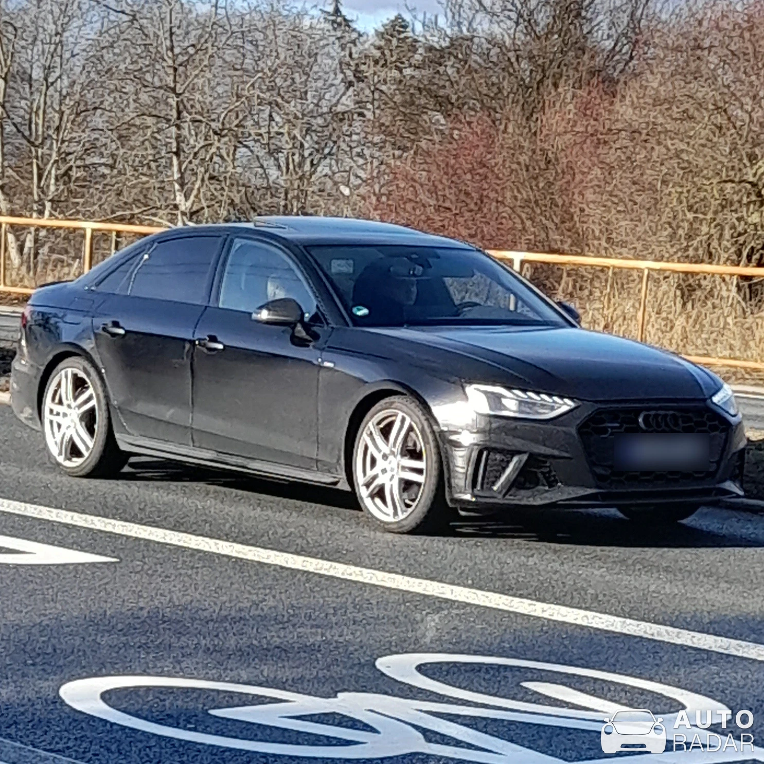 Audi A4 Sedan B9 spotted in Praha