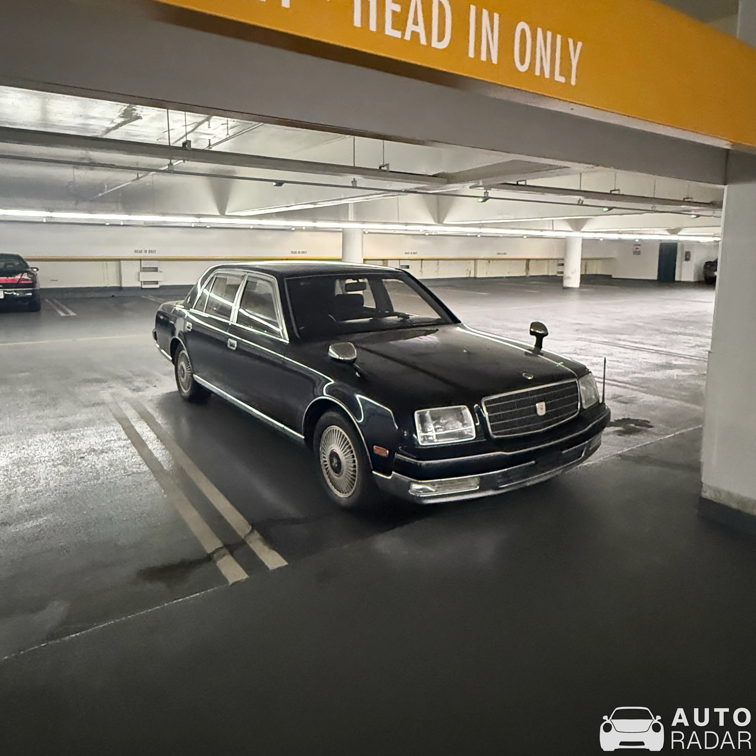 Toyota Century V12 spotted in Beverly Hills