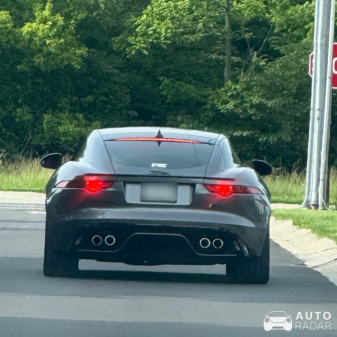 Jaguar F-Type R AWD Coupé spotted in Brownsburg