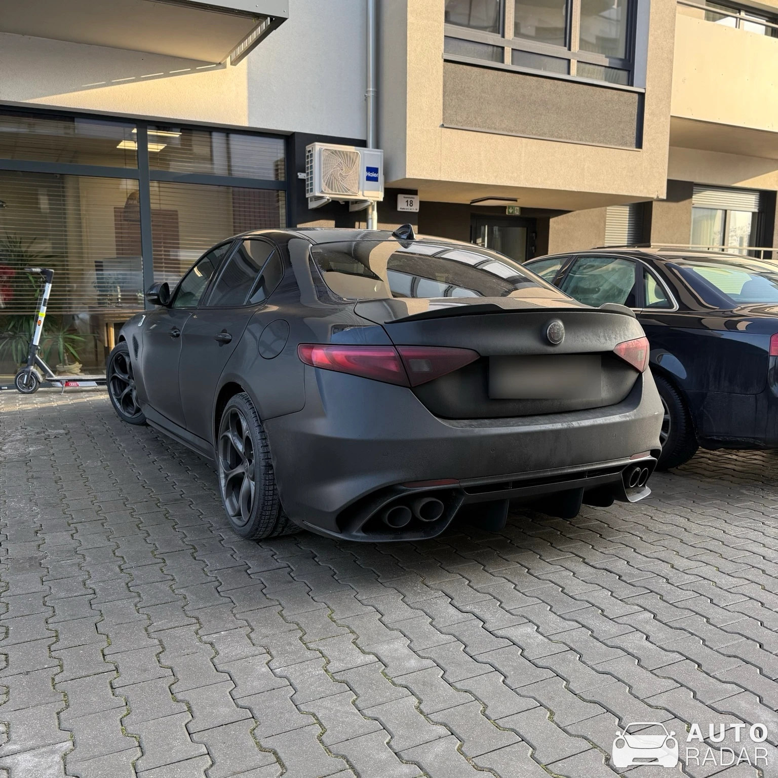 Alfa Romeo Giulia Quadrifoglio spotted in Rokietnica, Polska