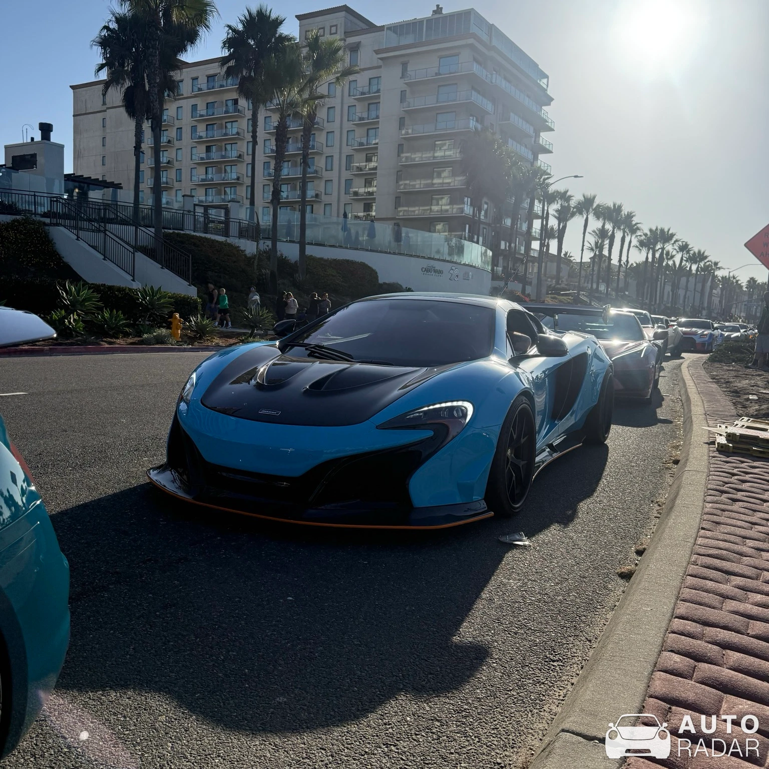 McLaren 650S Spider Liberty Walk spotted in Huntington Beach
