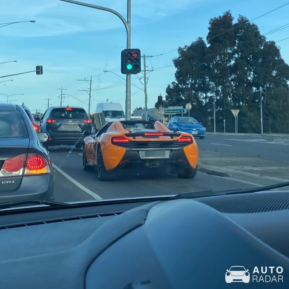McLaren 650S Spider spotted in Roxburgh Park, Australia