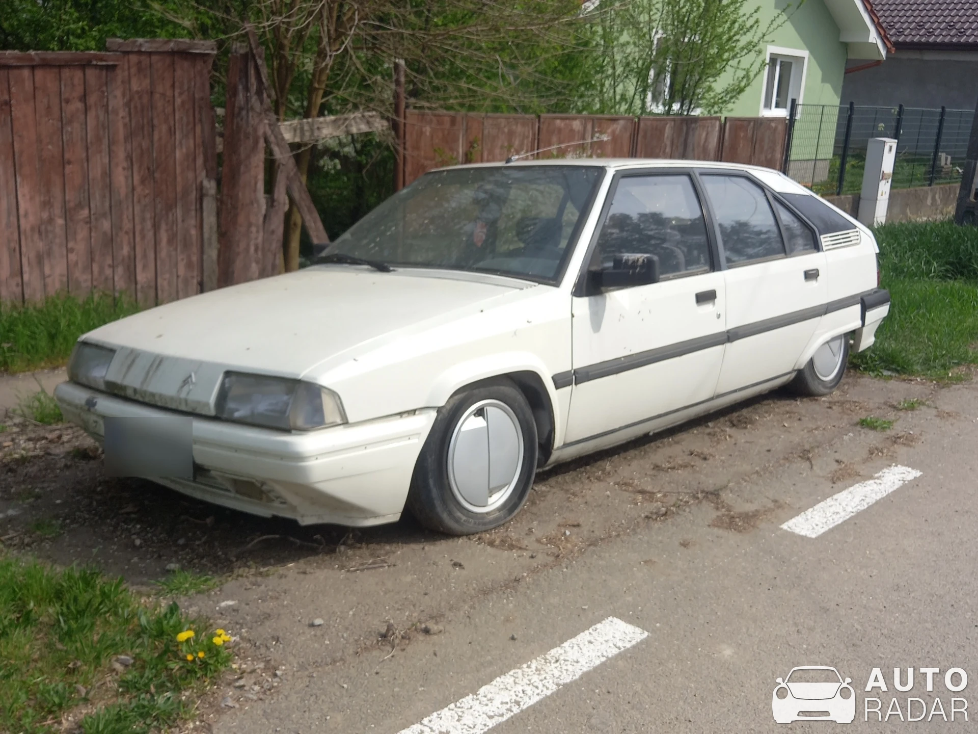 Citroën BX spotted in Tămășeu