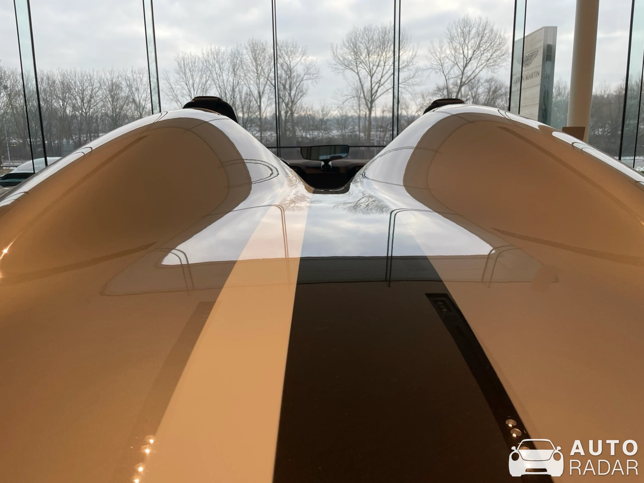 Aston Martin DBR22 spotted in Zaventem