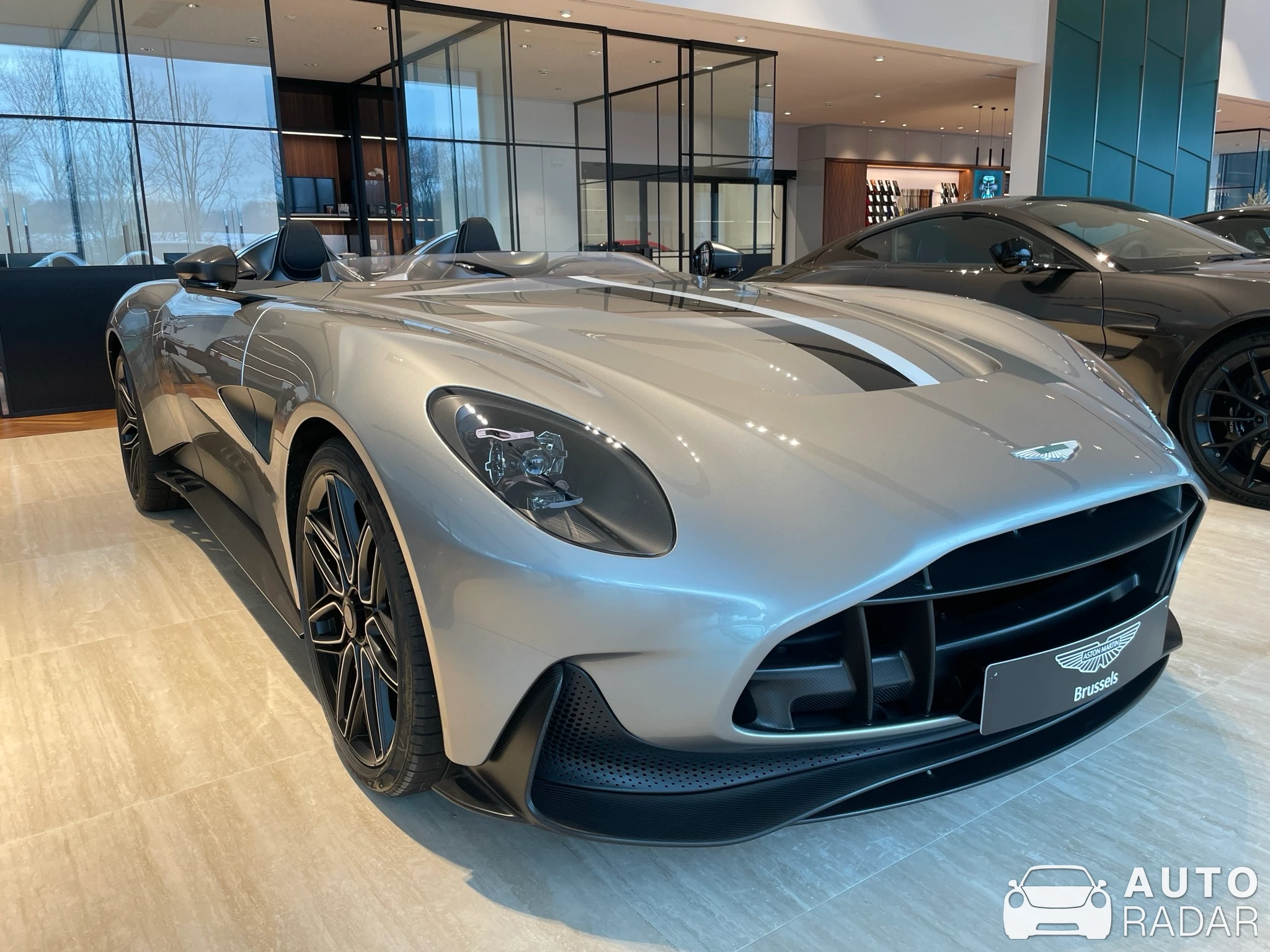 Aston Martin DBR22 spotted in Zaventem, Belgium