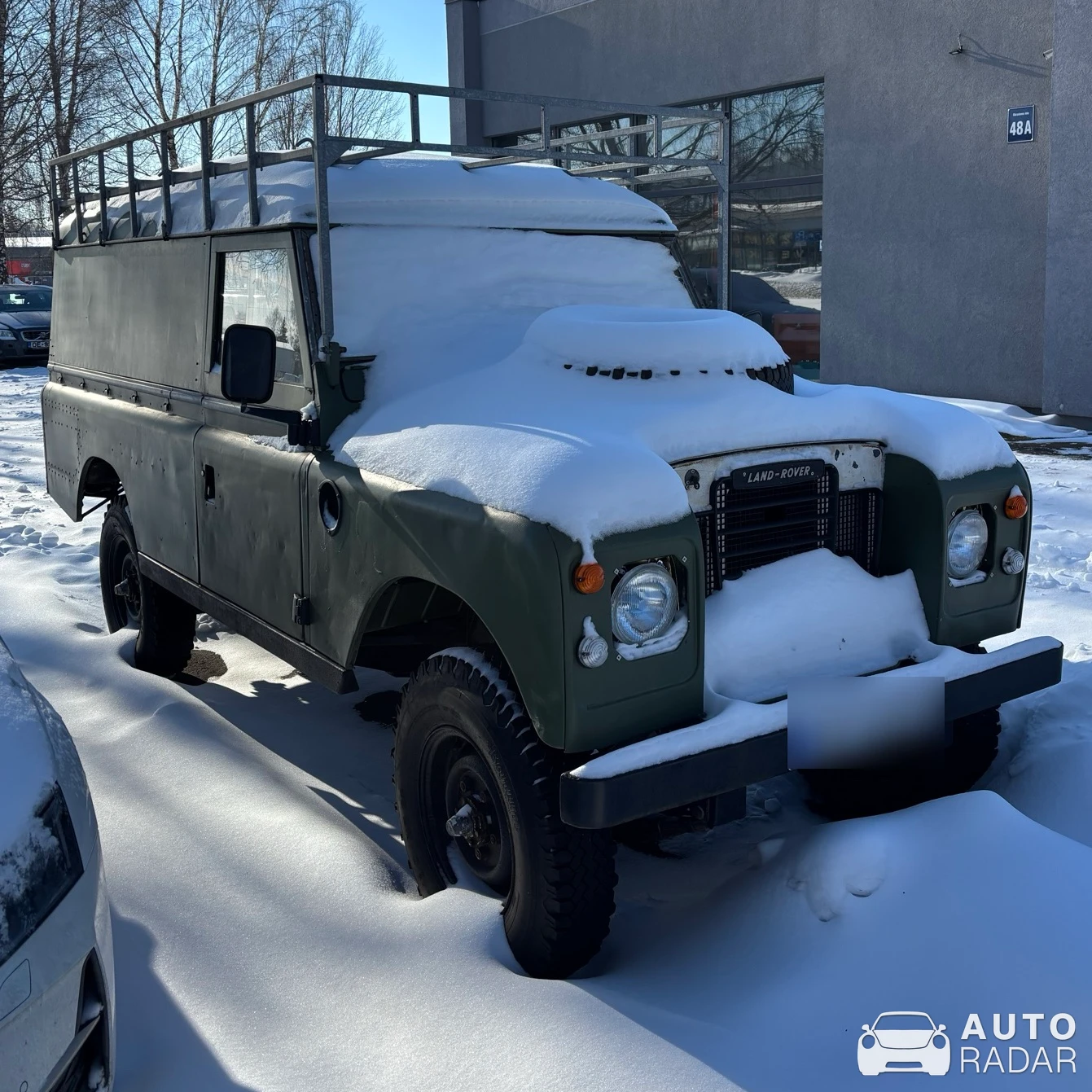Land Rover Series 3 spotted in Rīga