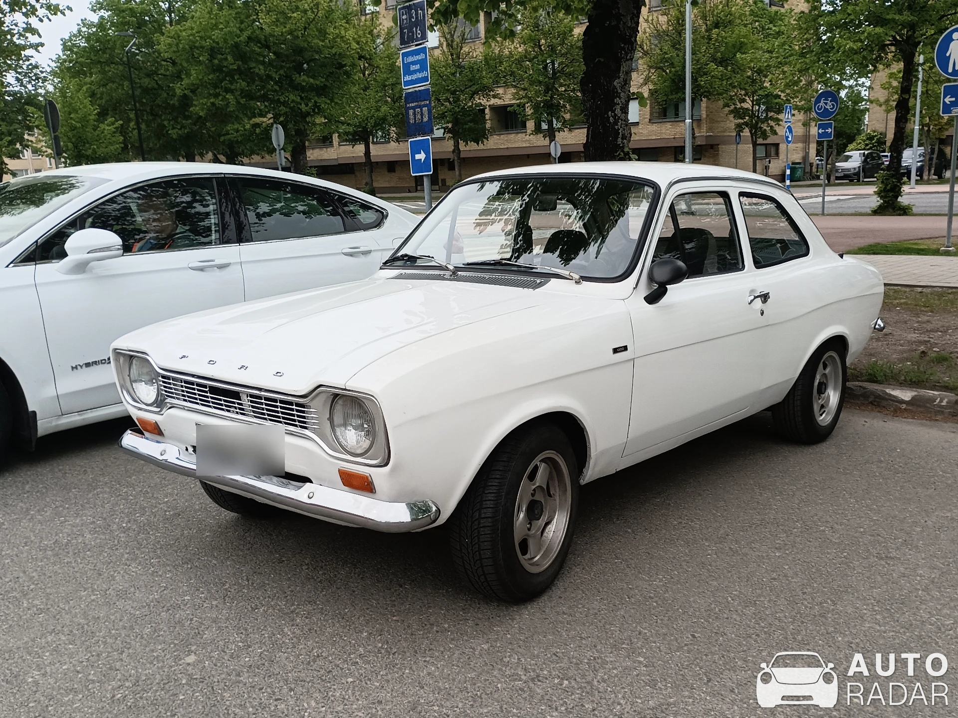 Ford Escort RS Cosworth Group A spotted in Joensuu
