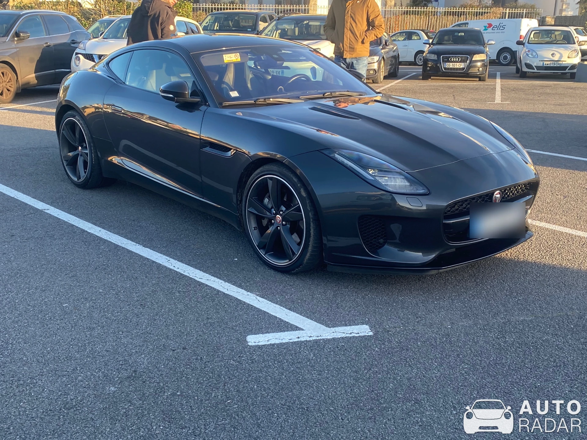 Jaguar F-Type R Coupé spotted in Combrit