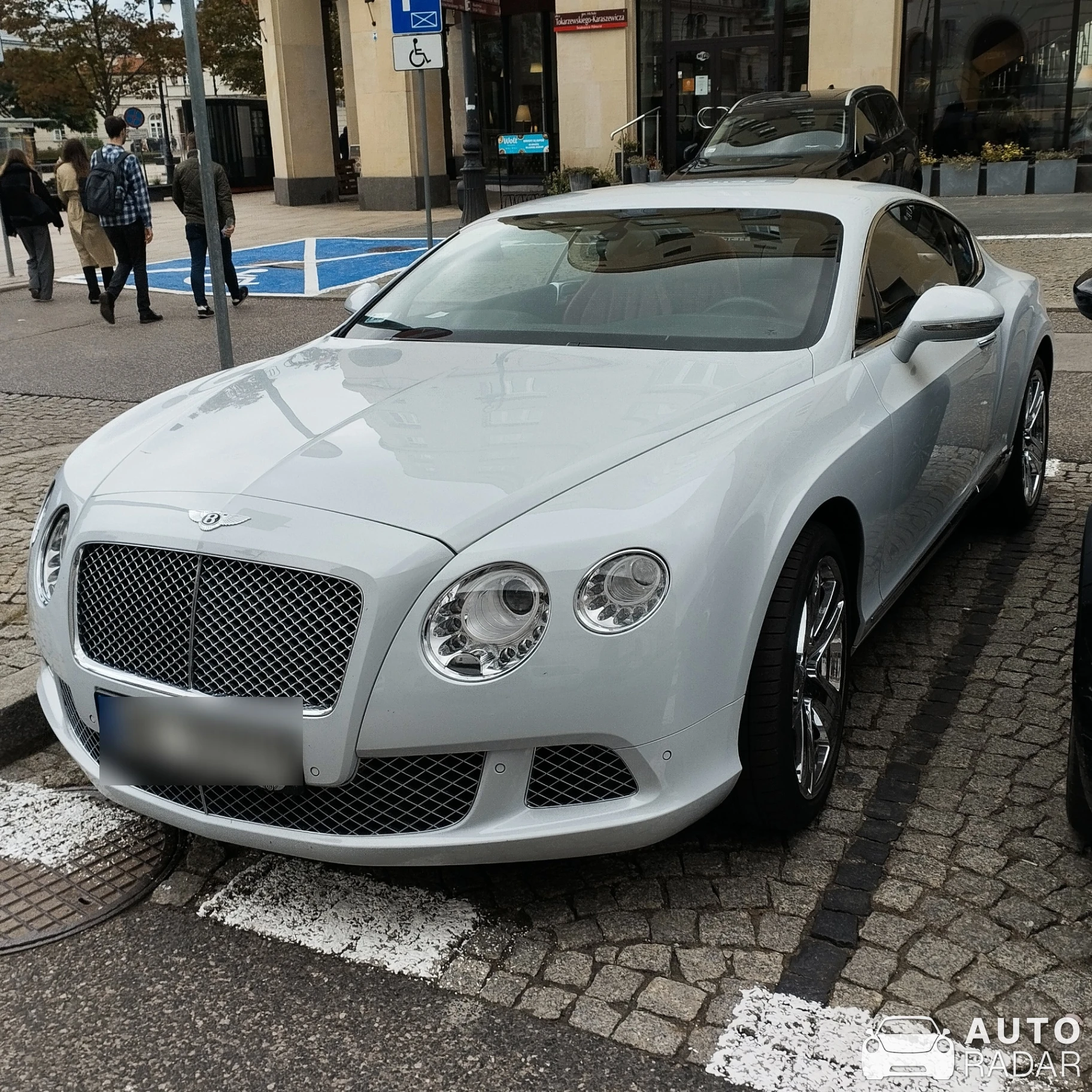 Bentley Continental spotted in Warszawa, Poland