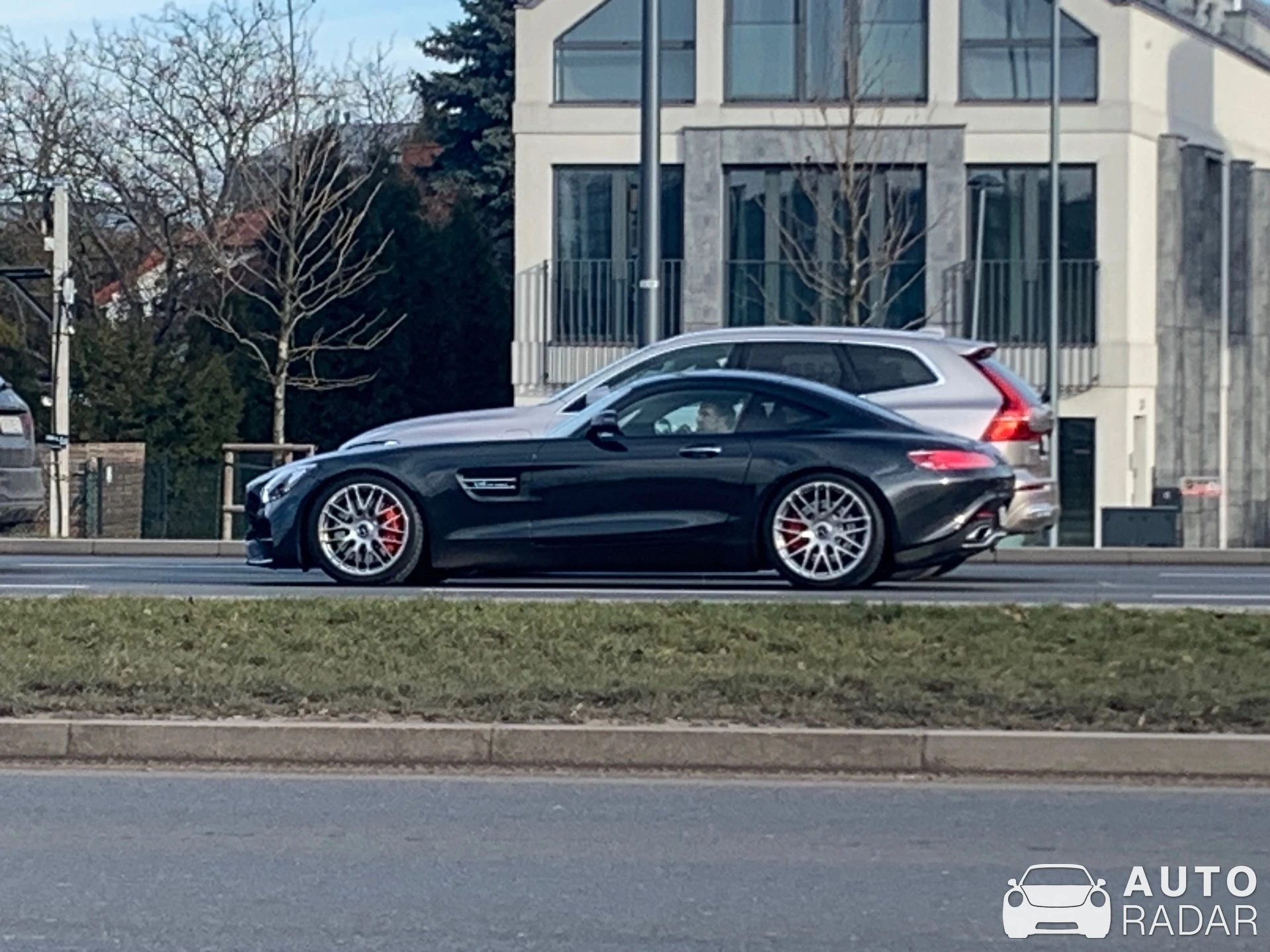 Mercedes-AMG GT S C190 spotted in Warszawa, Polska