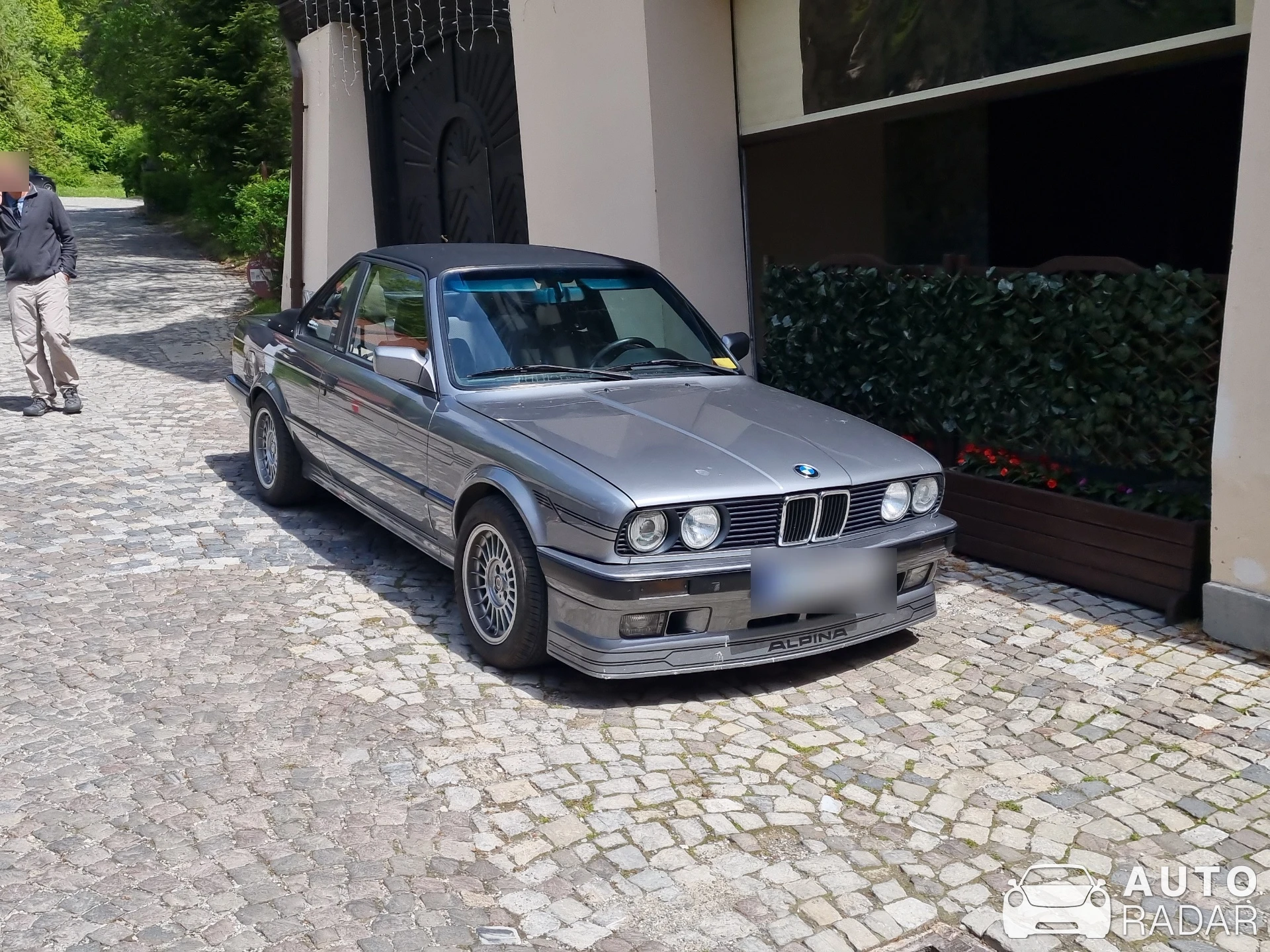 Alpina B3 2.7 E30 spotted in Sinaia