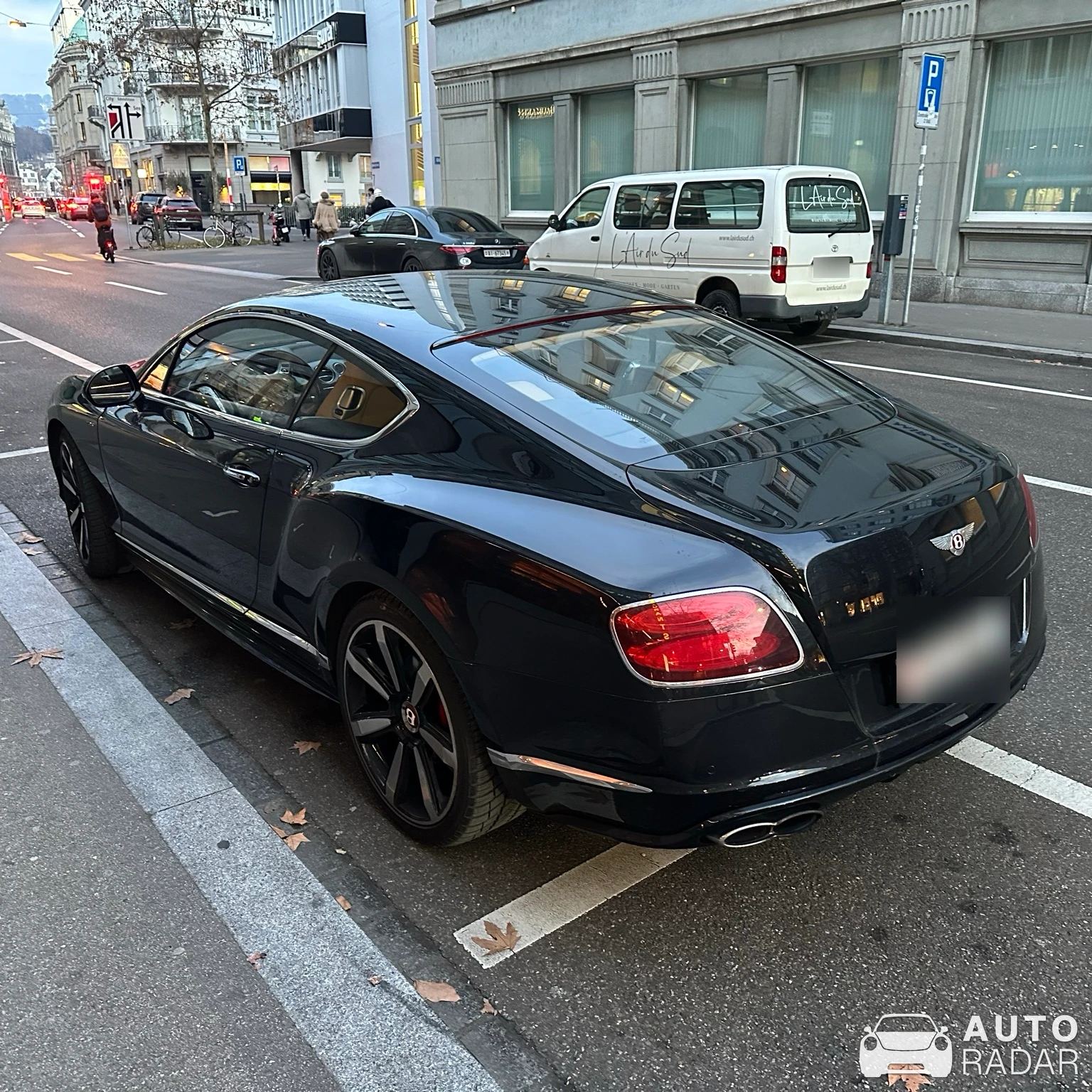 Bentley Continental GT spotted in Zürich, Schweiz