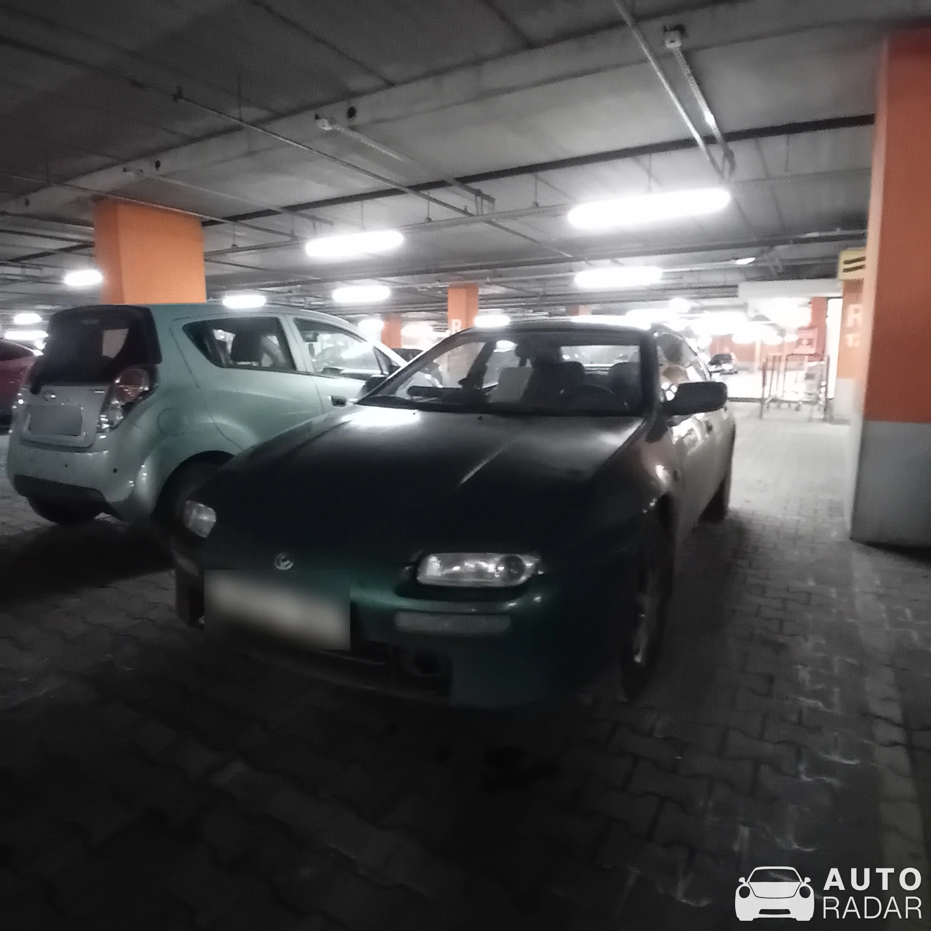 Mazda MX-3 spotted in Budapest, Hungary