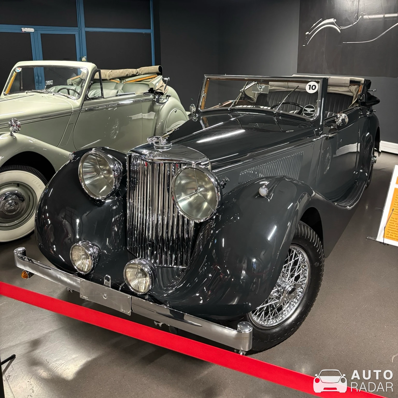 Jaguar Mark IV Drophead Coupé spotted in Budapest