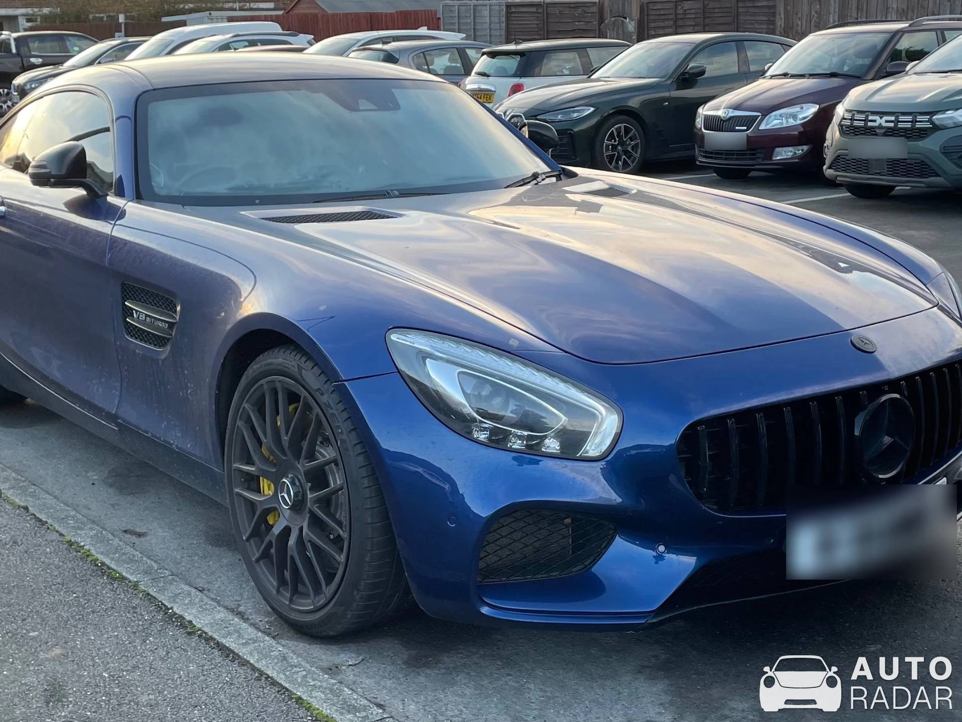 Mercedes-AMG GT S C190 spotted in County Durham, United Kingdom