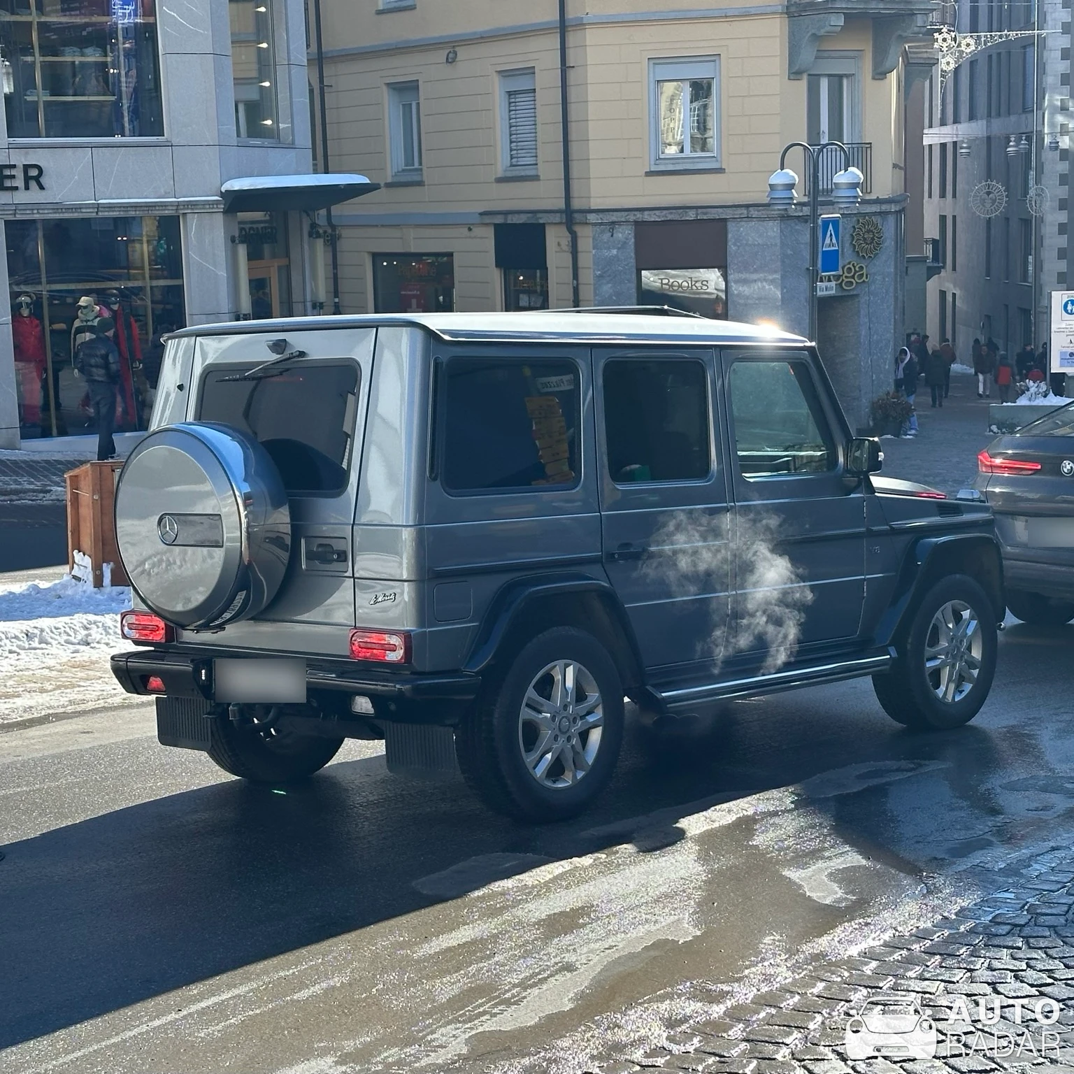 Mercedes-Benz G 500 spotted in Sankt Moritz, Schweiz