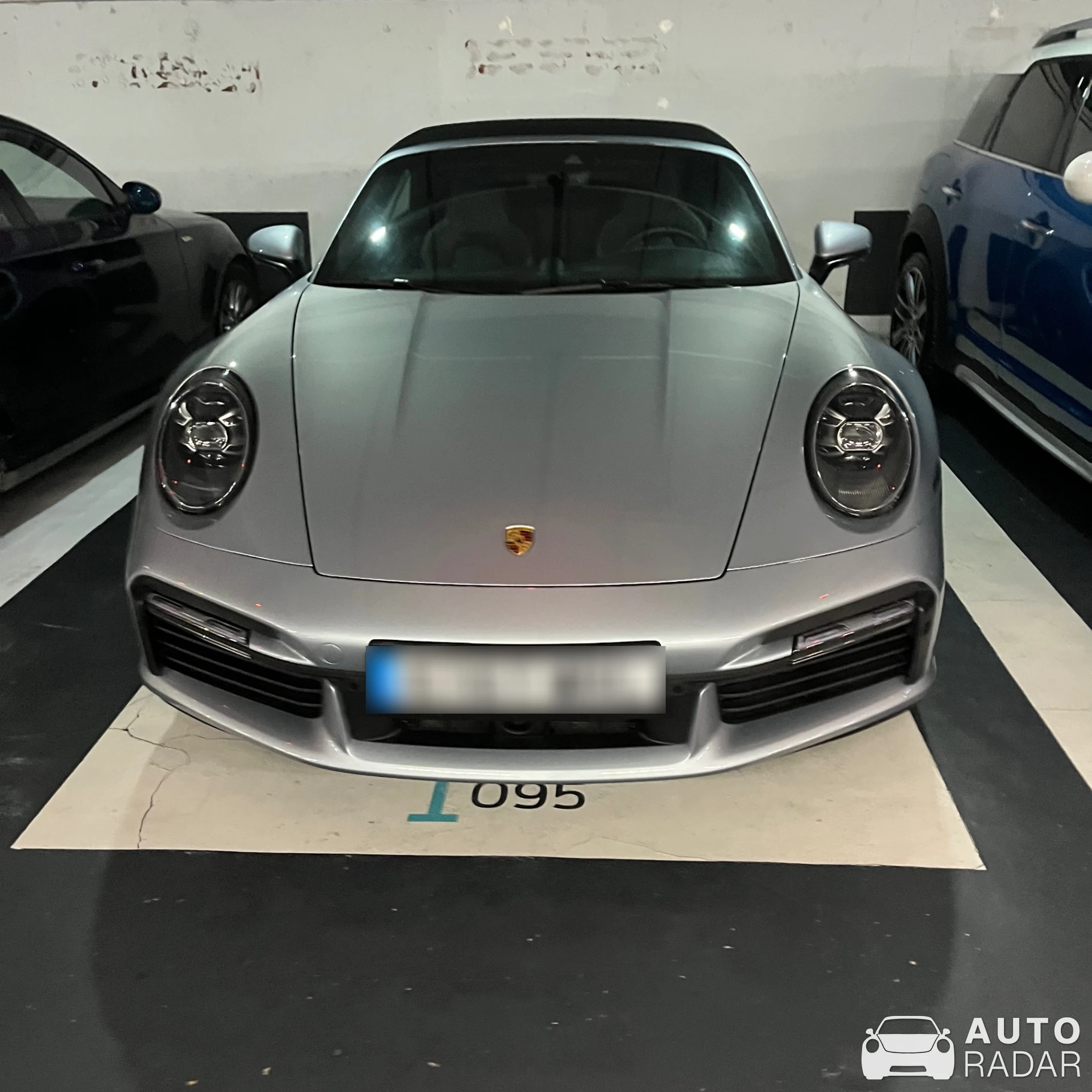 Porsche 992 Turbo Cabriolet MkI spotted in Barcelona, Spain
