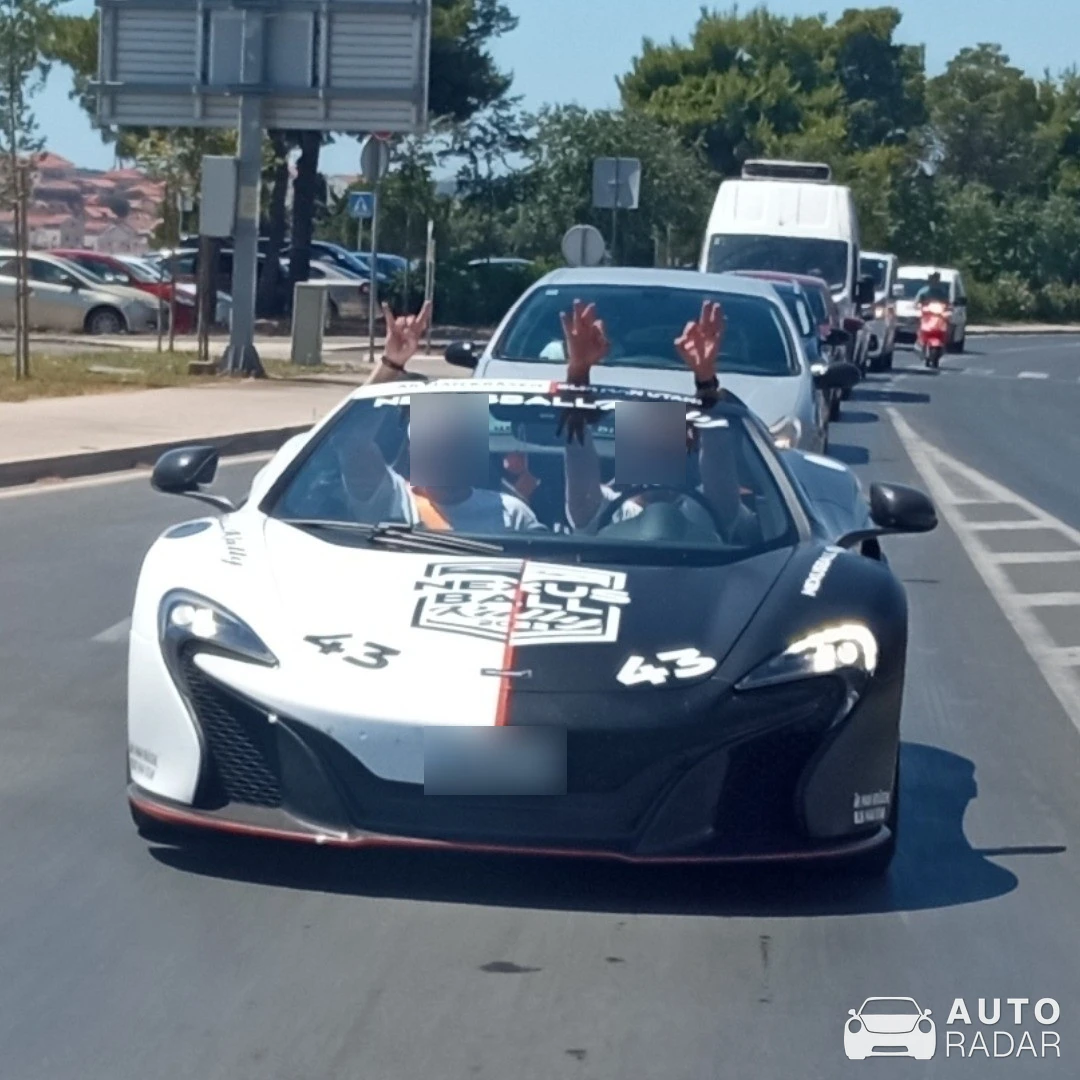 McLaren 650S Spider spotted in Trogir, Croatia